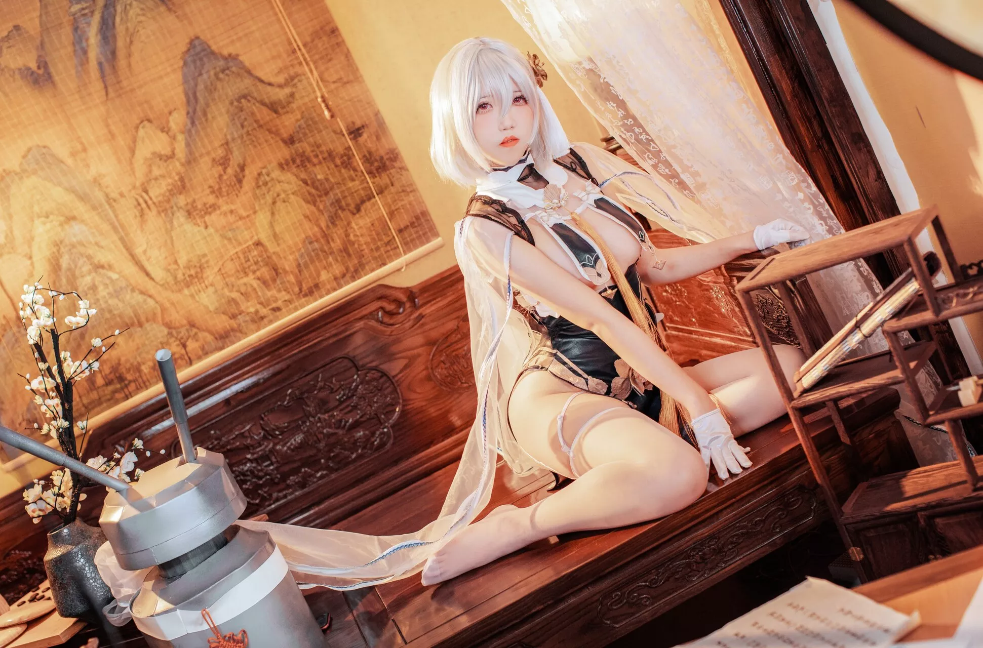 福利 佳人 碧蓝 Sirius Cosplay 【阿薰kaOri】 天狼星