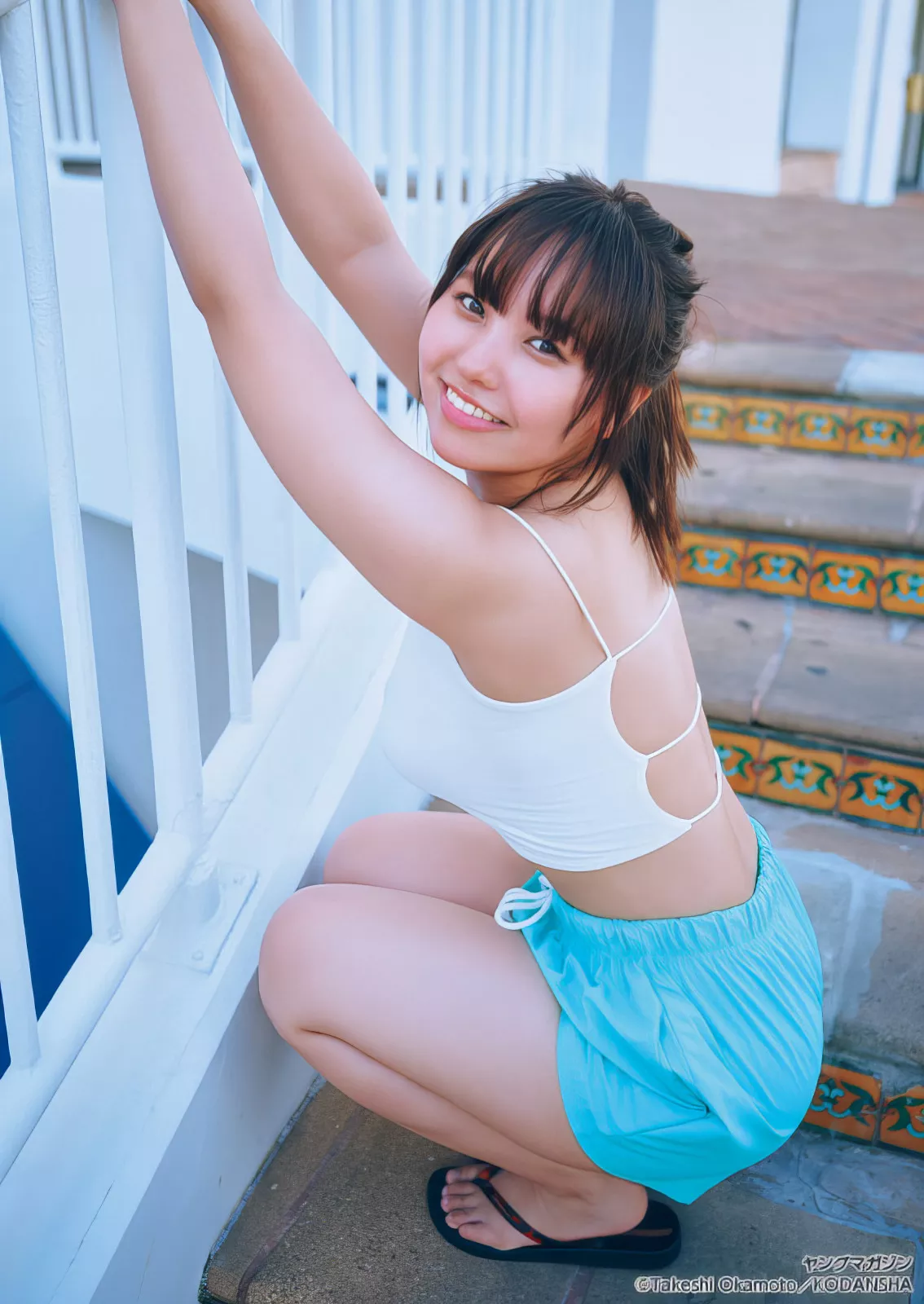 Magazine Yuzuha Hongo 2024 全集修正 本乡柚巴Young
