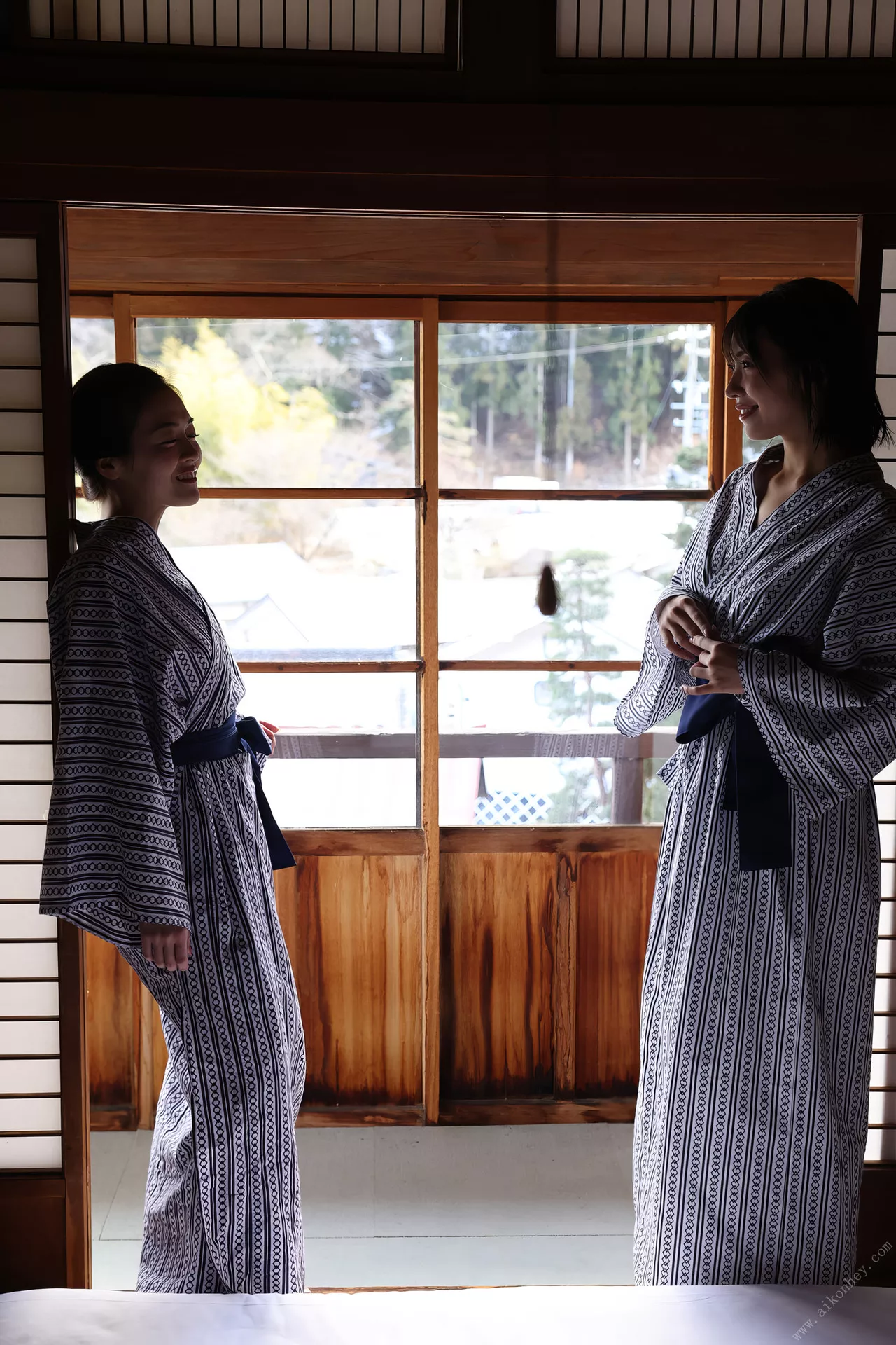 【今夜、私はあなたのしもべ】 つばさ舞×藤かんな周刊写真集 全集修正