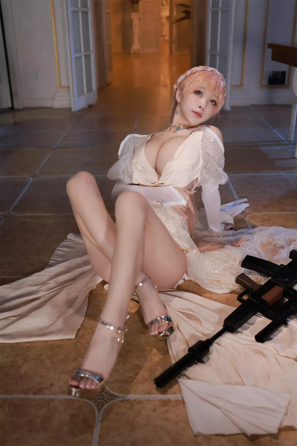 密拍 OTs cos Cosplay 仙女 Groza 福利 player 14 【水淼 Aqua】 GirlsFrontline 福利