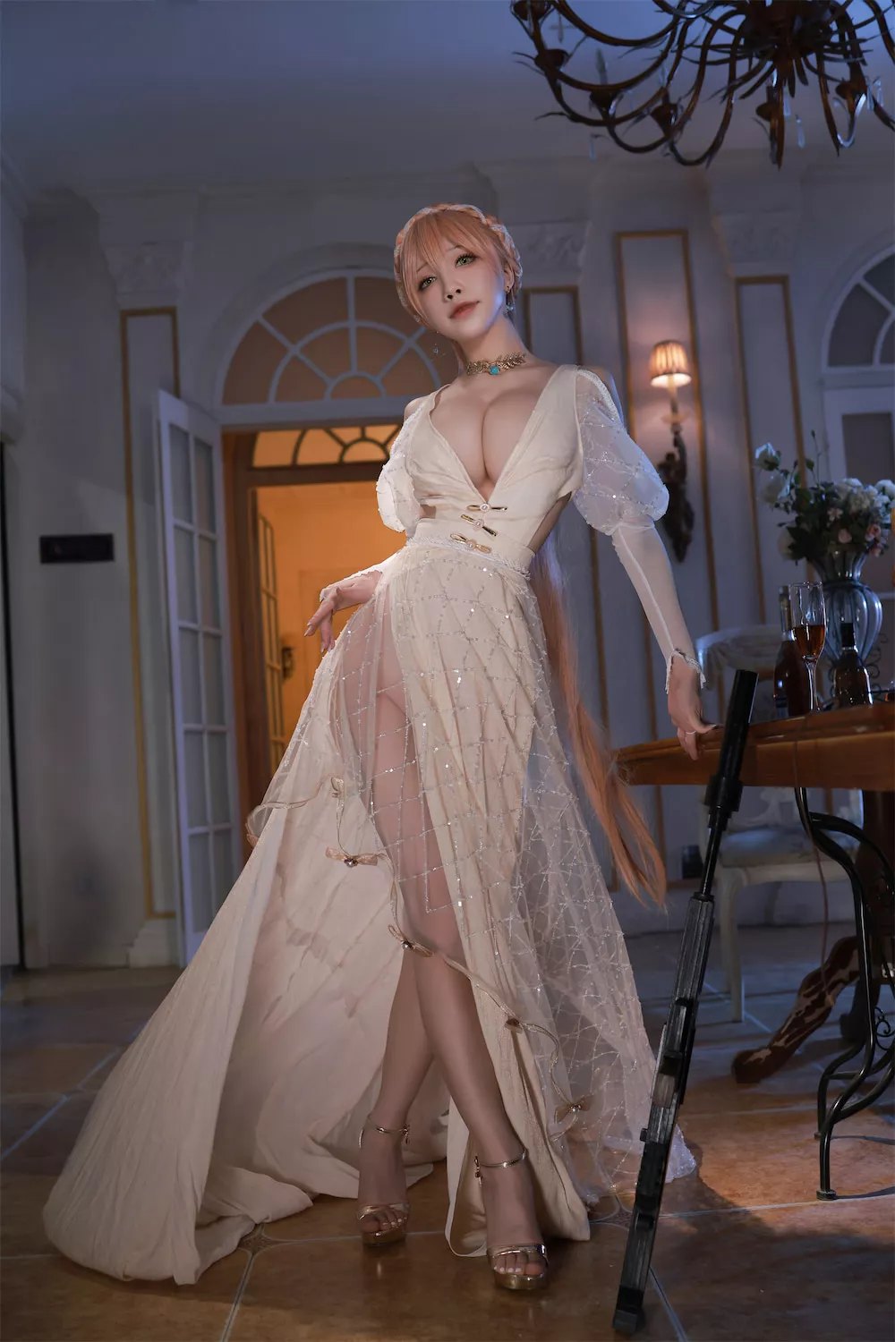 密拍 OTs cos Cosplay 仙女 Groza 福利 player 14 【水淼 Aqua】 GirlsFrontline 福利