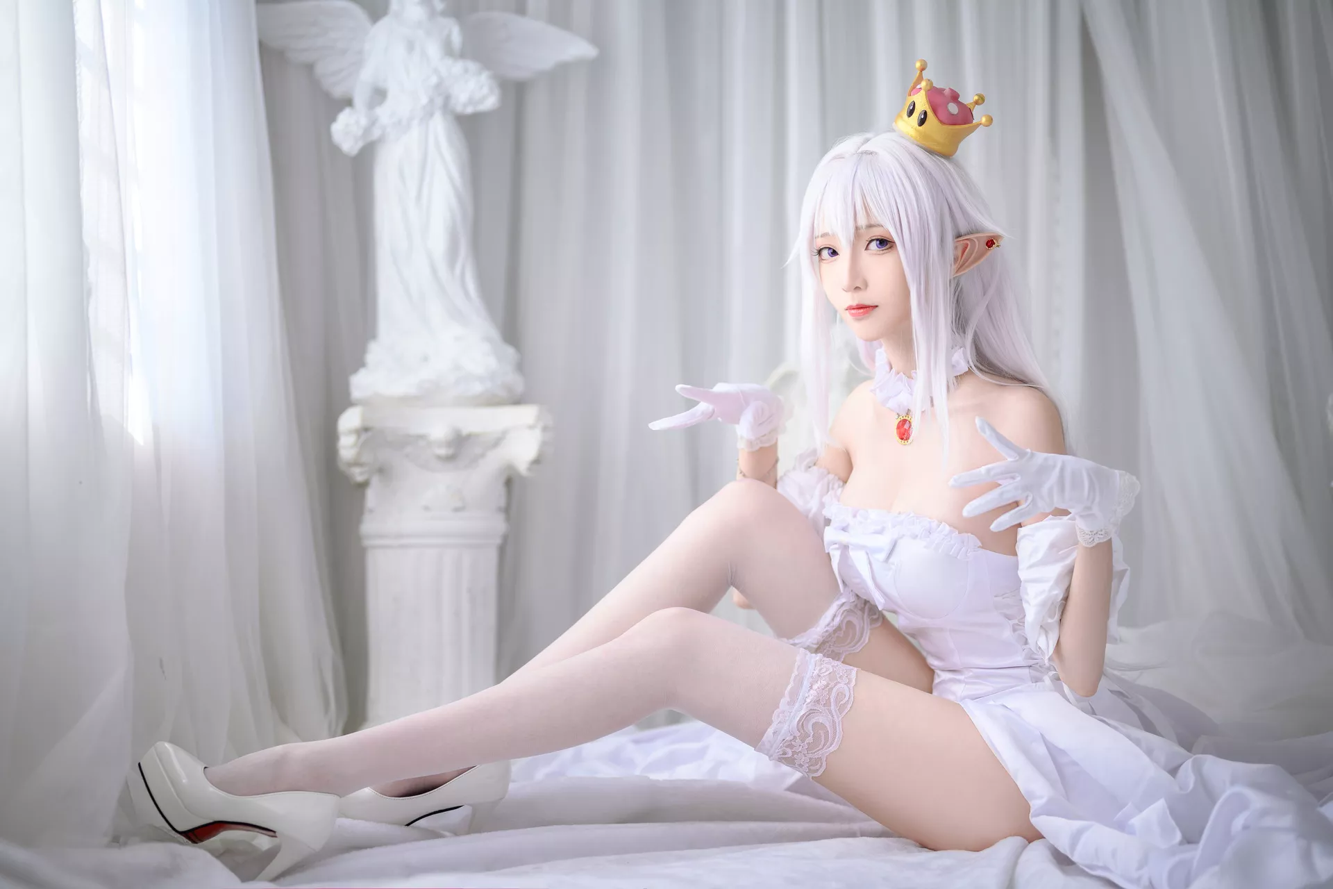 Super 尤物 幽灵姬 JS】 【青青子 Crown Boo Cosplay 福利
