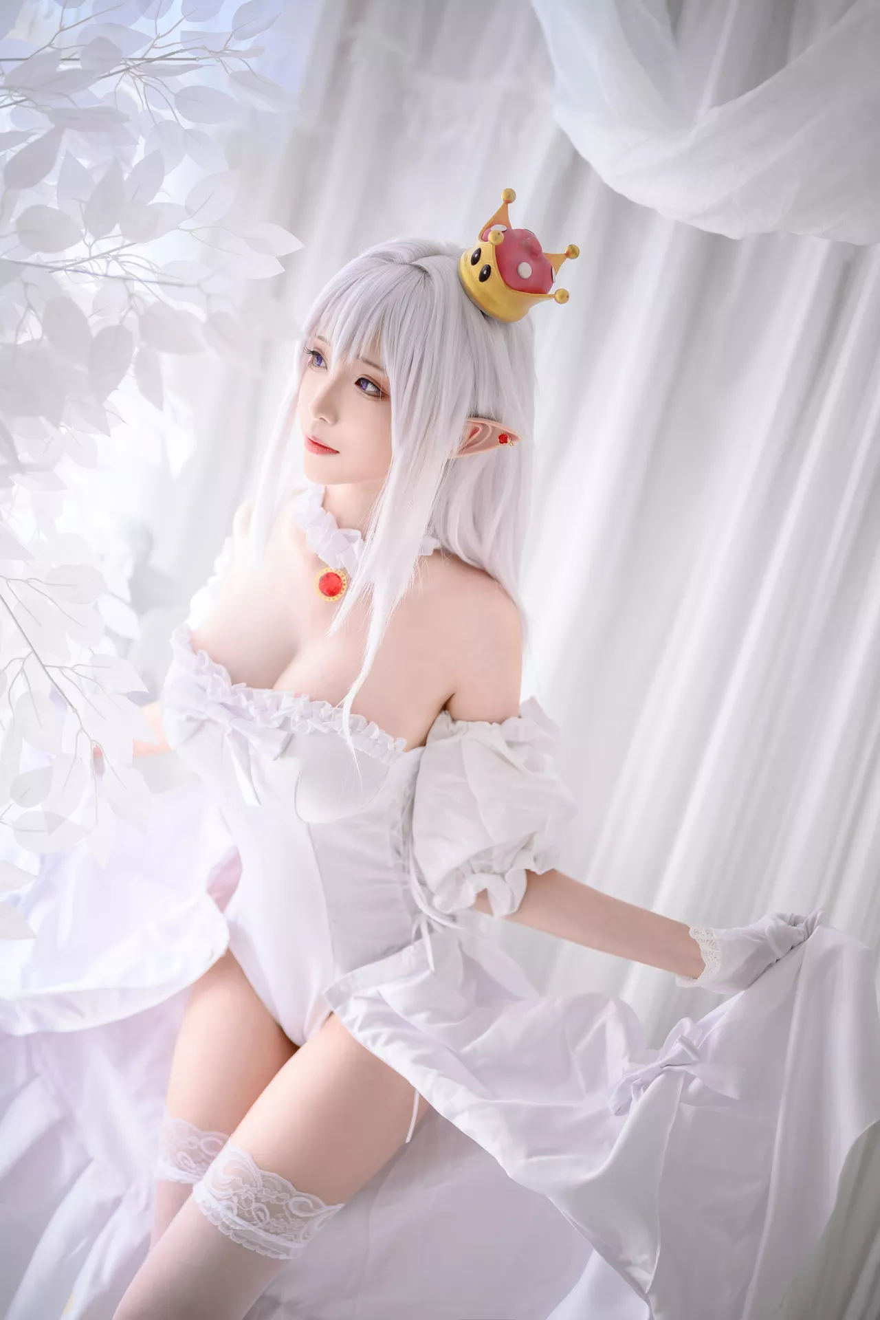 Super 尤物 幽灵姬 JS】 【青青子 Crown Boo Cosplay 福利