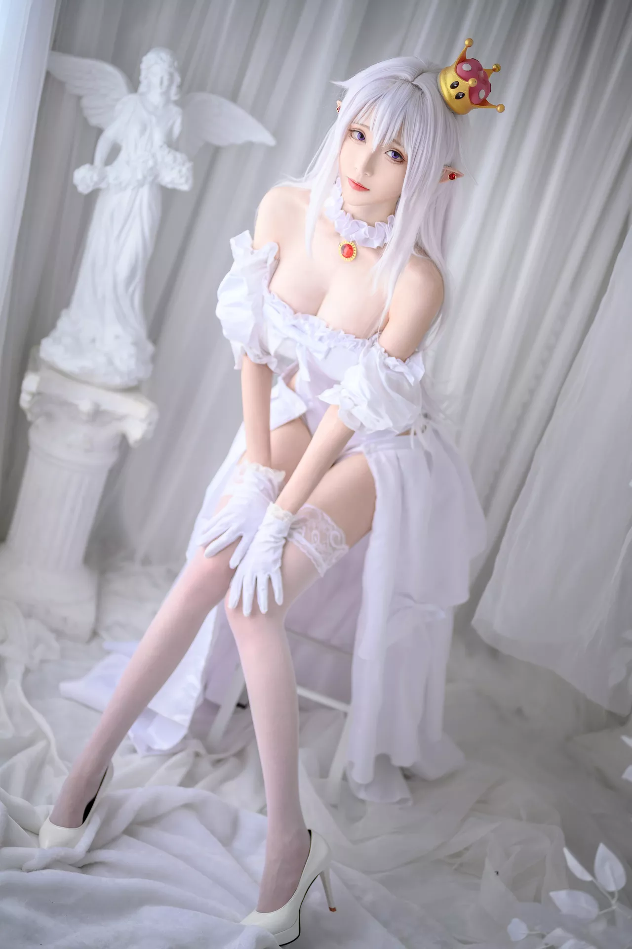 Super 尤物 幽灵姬 JS】 【青青子 Crown Boo Cosplay 福利