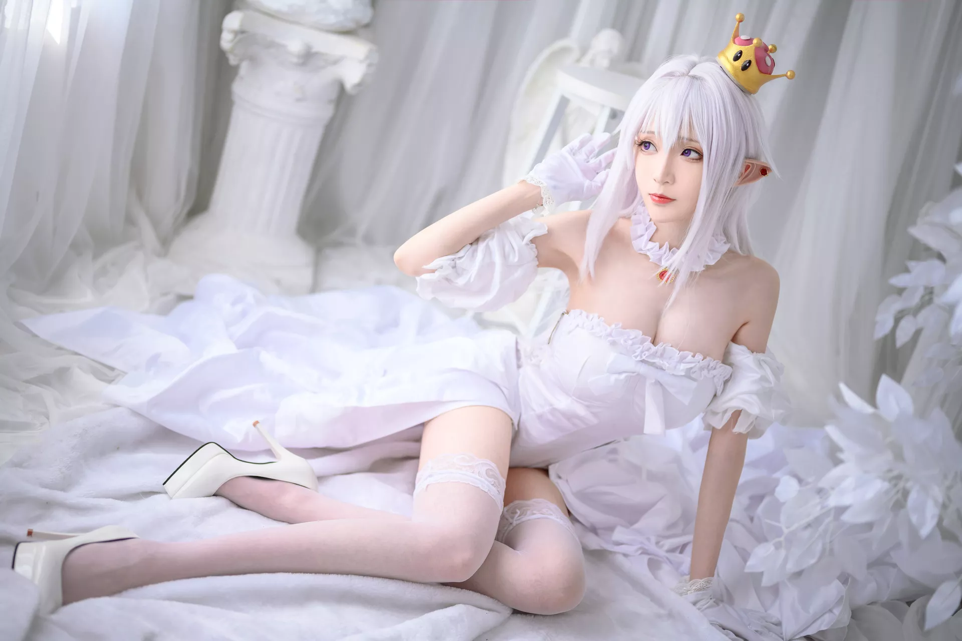 Super 尤物 幽灵姬 JS】 【青青子 Crown Boo Cosplay 福利