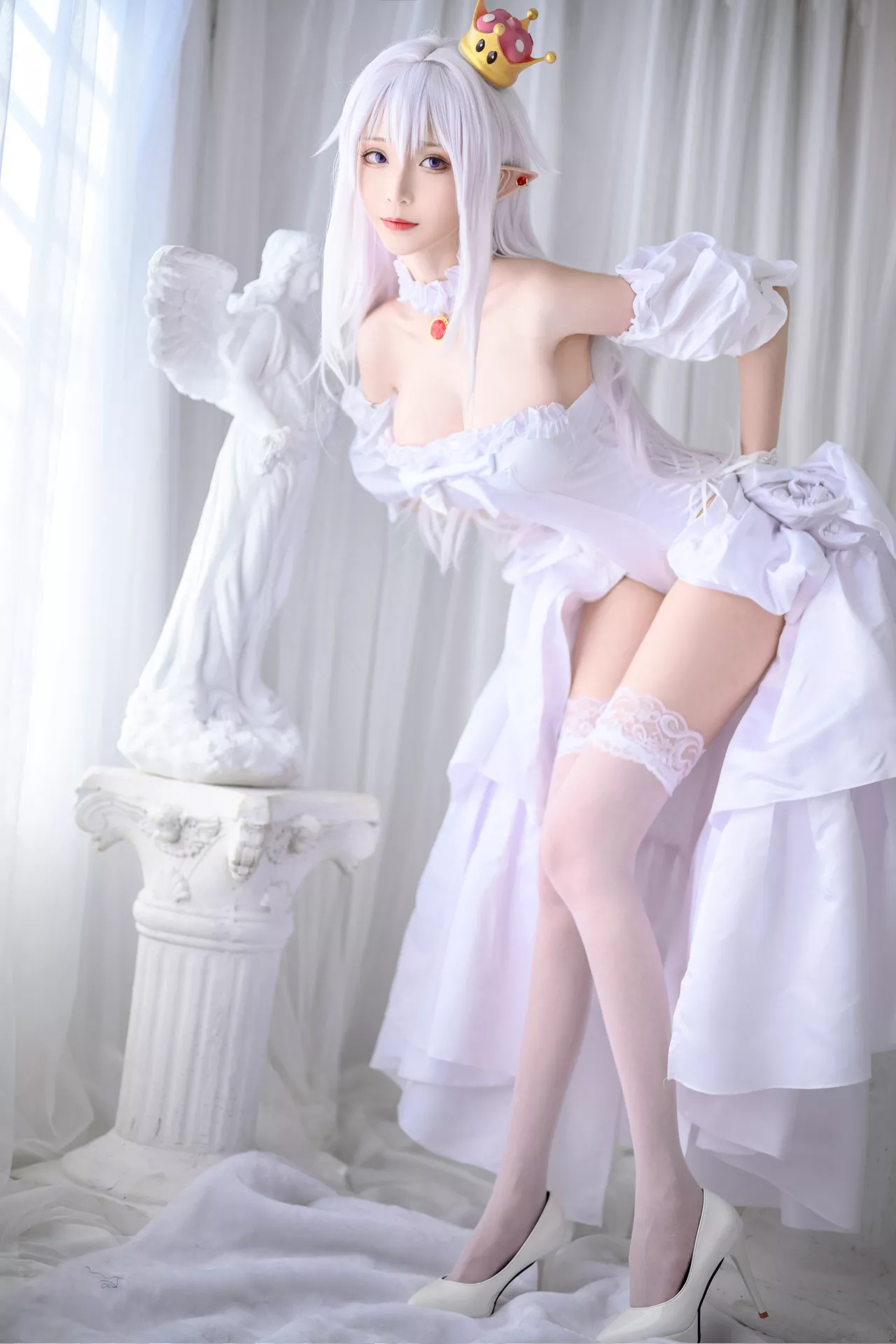 Super 尤物 幽灵姬 JS】 【青青子 Crown Boo Cosplay 福利