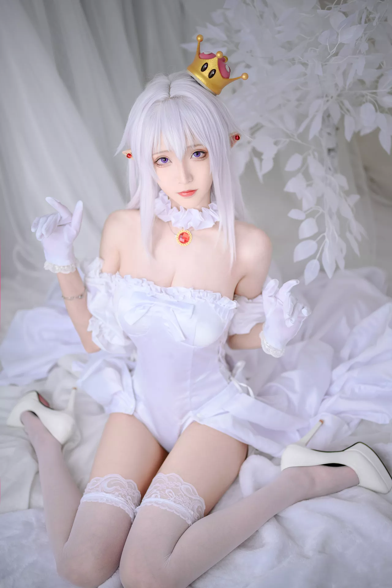 Super 尤物 幽灵姬 JS】 【青青子 Crown Boo Cosplay 福利