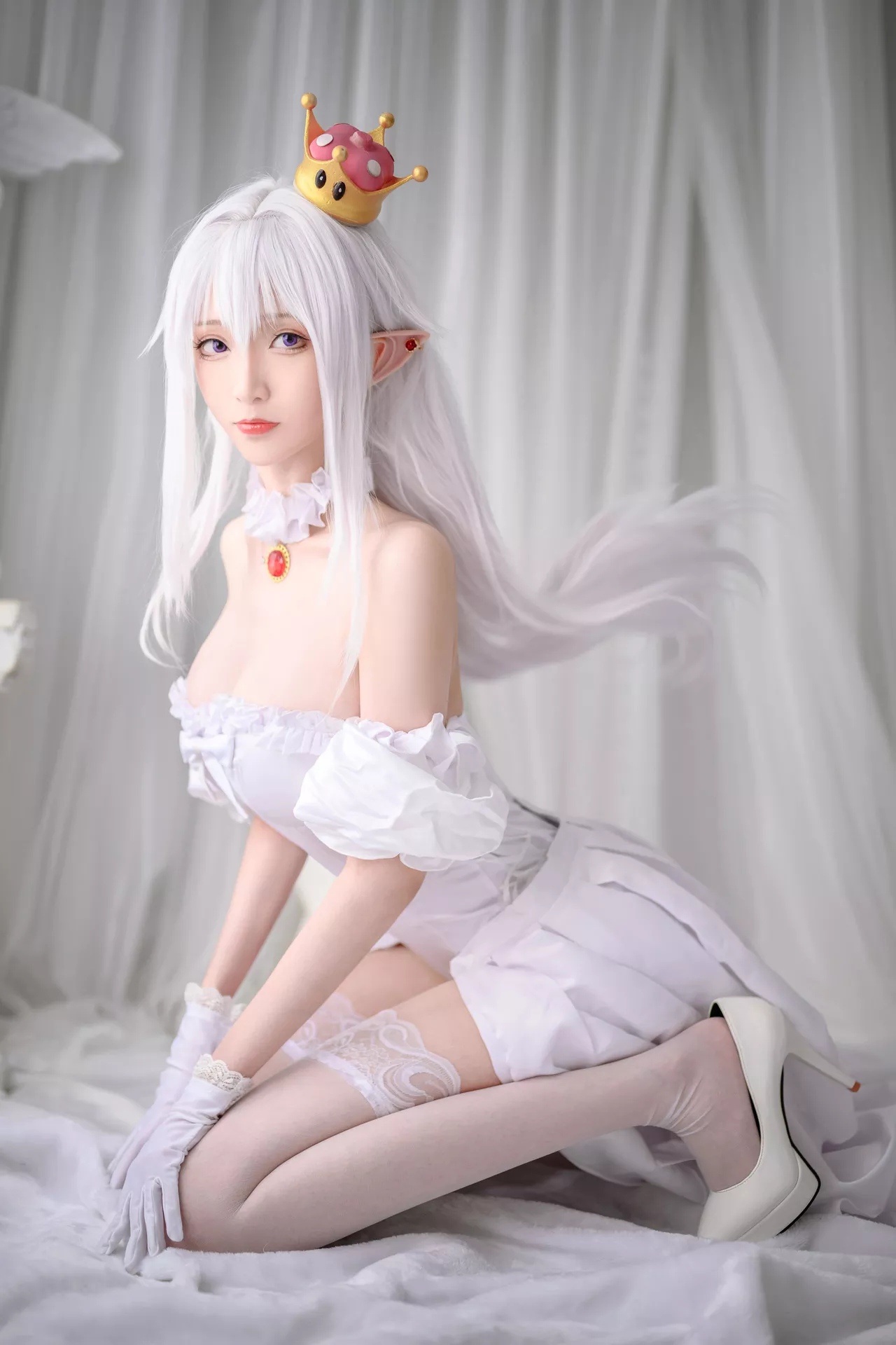 Super 尤物 幽灵姬 JS】 【青青子 Crown Boo Cosplay 福利
