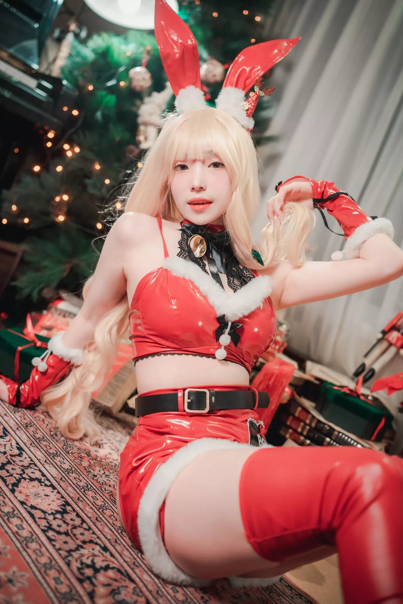 嫩模 摄影 Christmas Bambi【DJAWA 全集修正 2021 南韩 大佳玩】 Special