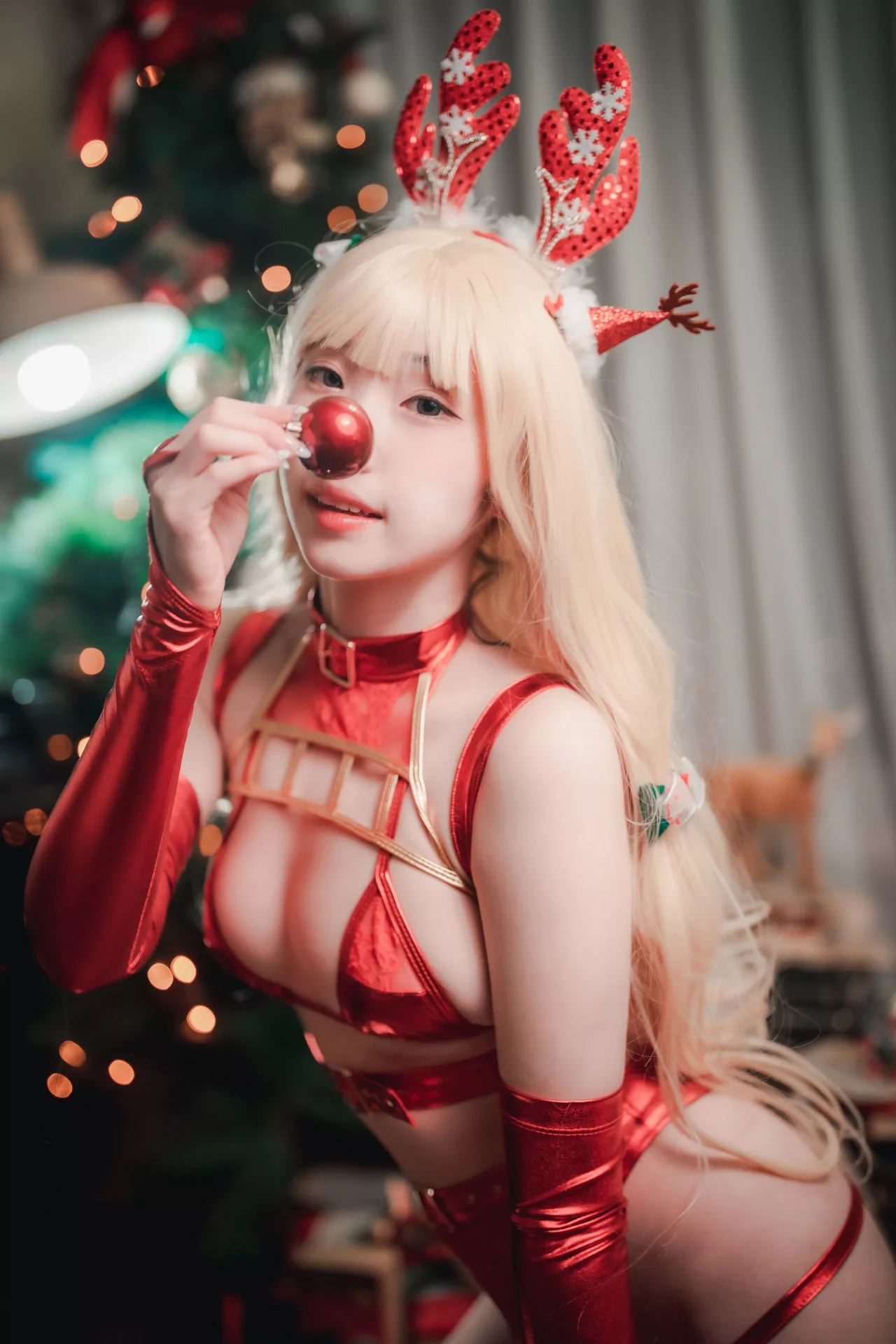 嫩模 摄影 Christmas Bambi【DJAWA 全集修正 2021 南韩 大佳玩】 Special