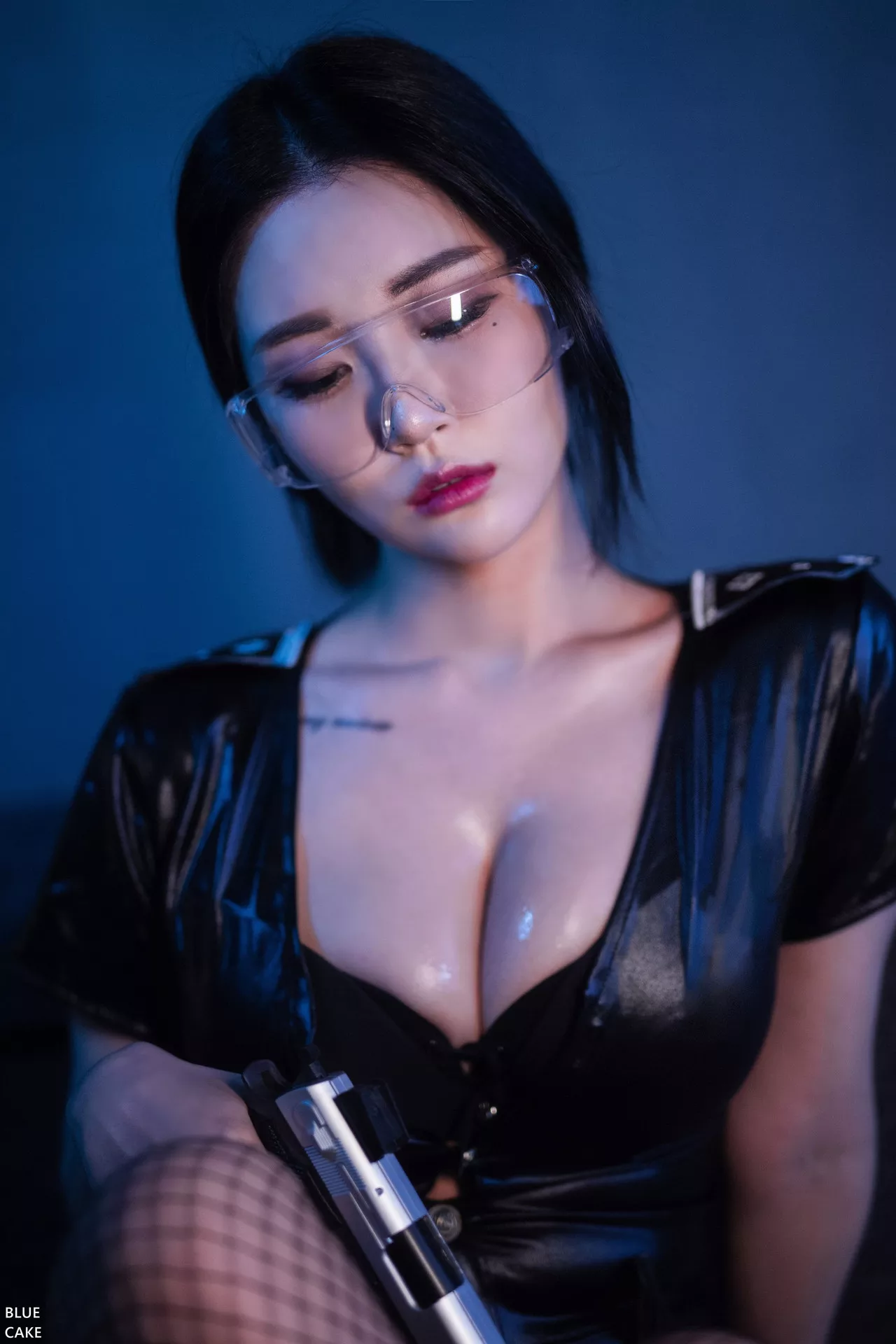 全集修正 Jeong 韩国 女神 蓝色蛋糕】 写真 Bomi Siren 【BLUECAKE