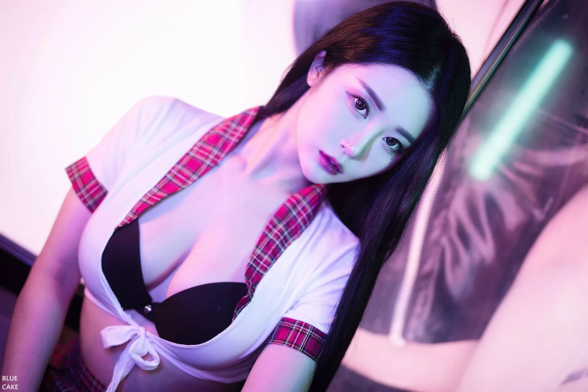 全集修正 Jeong 韩国 女神 蓝色蛋糕】 写真 Bomi Siren 【BLUECAKE