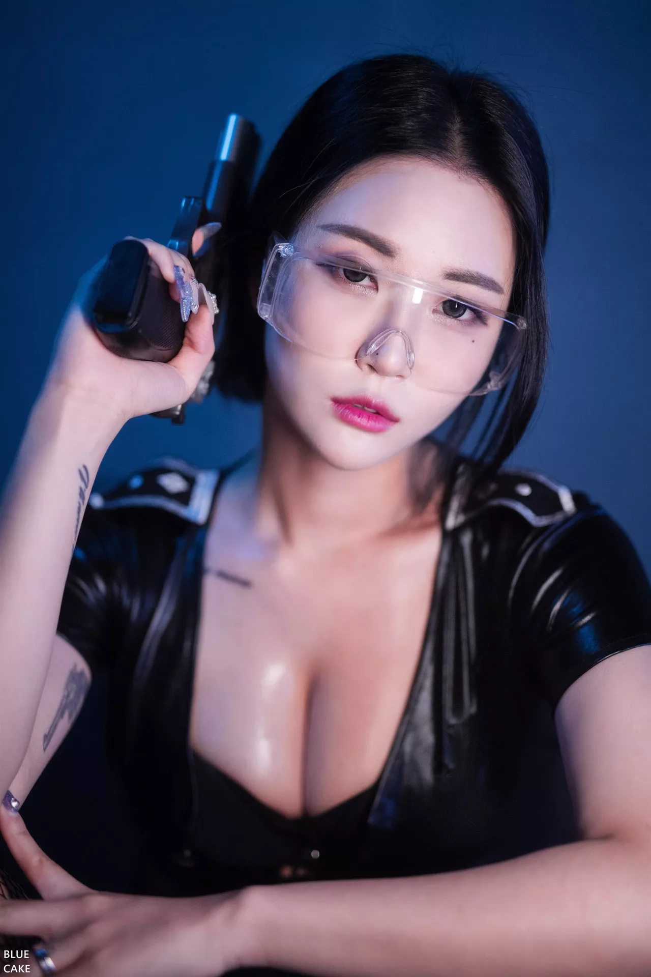全集修正 Jeong 韩国 女神 蓝色蛋糕】 写真 Bomi Siren 【BLUECAKE