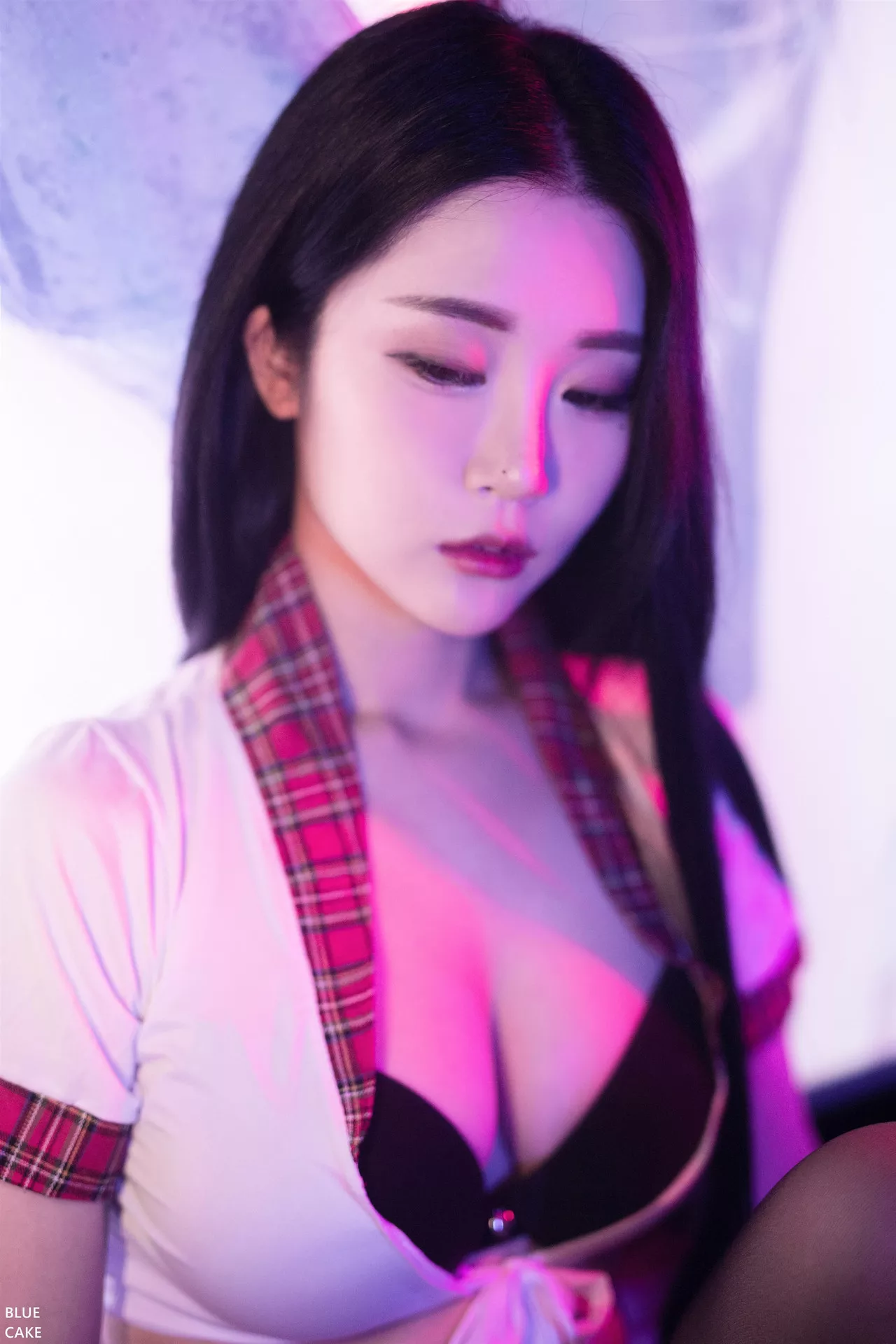 全集修正 Jeong 韩国 女神 蓝色蛋糕】 写真 Bomi Siren 【BLUECAKE