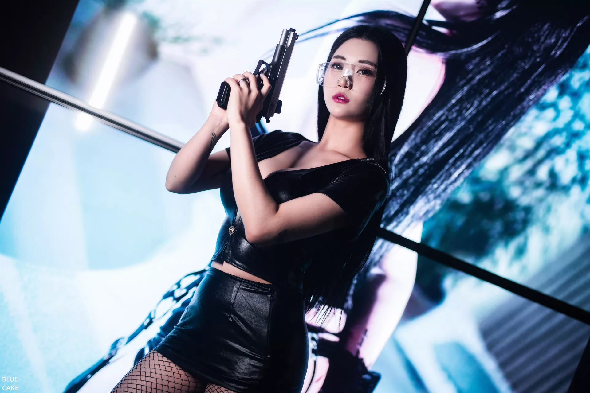 全集修正 Jeong 韩国 女神 蓝色蛋糕】 写真 Bomi Siren 【BLUECAKE