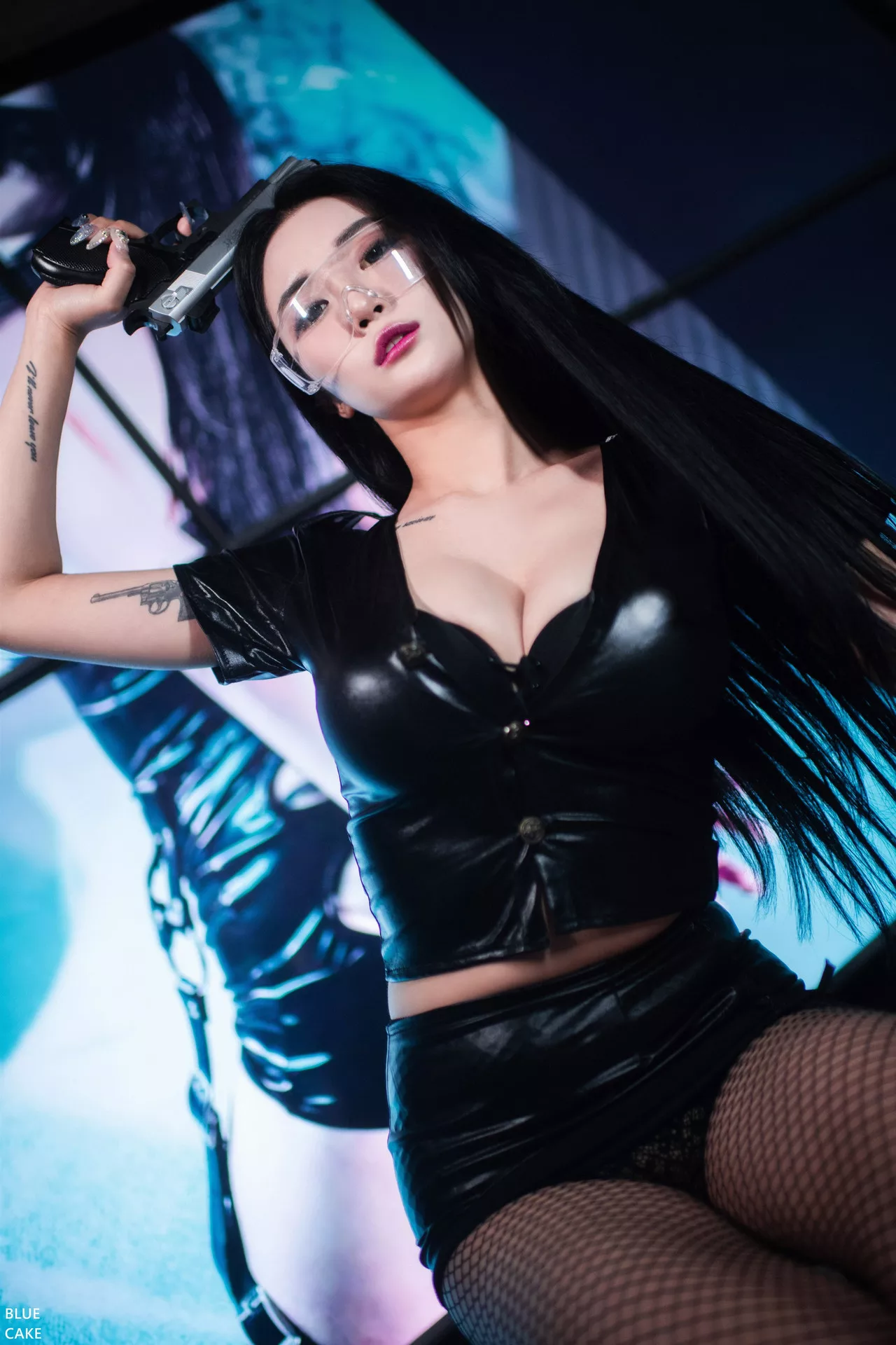 全集修正 Jeong 韩国 女神 蓝色蛋糕】 写真 Bomi Siren 【BLUECAKE