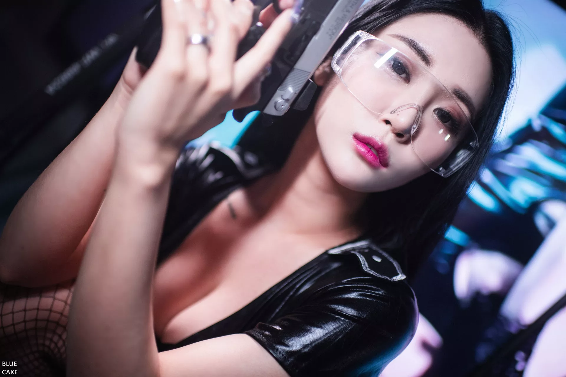 全集修正 Jeong 韩国 女神 蓝色蛋糕】 写真 Bomi Siren 【BLUECAKE