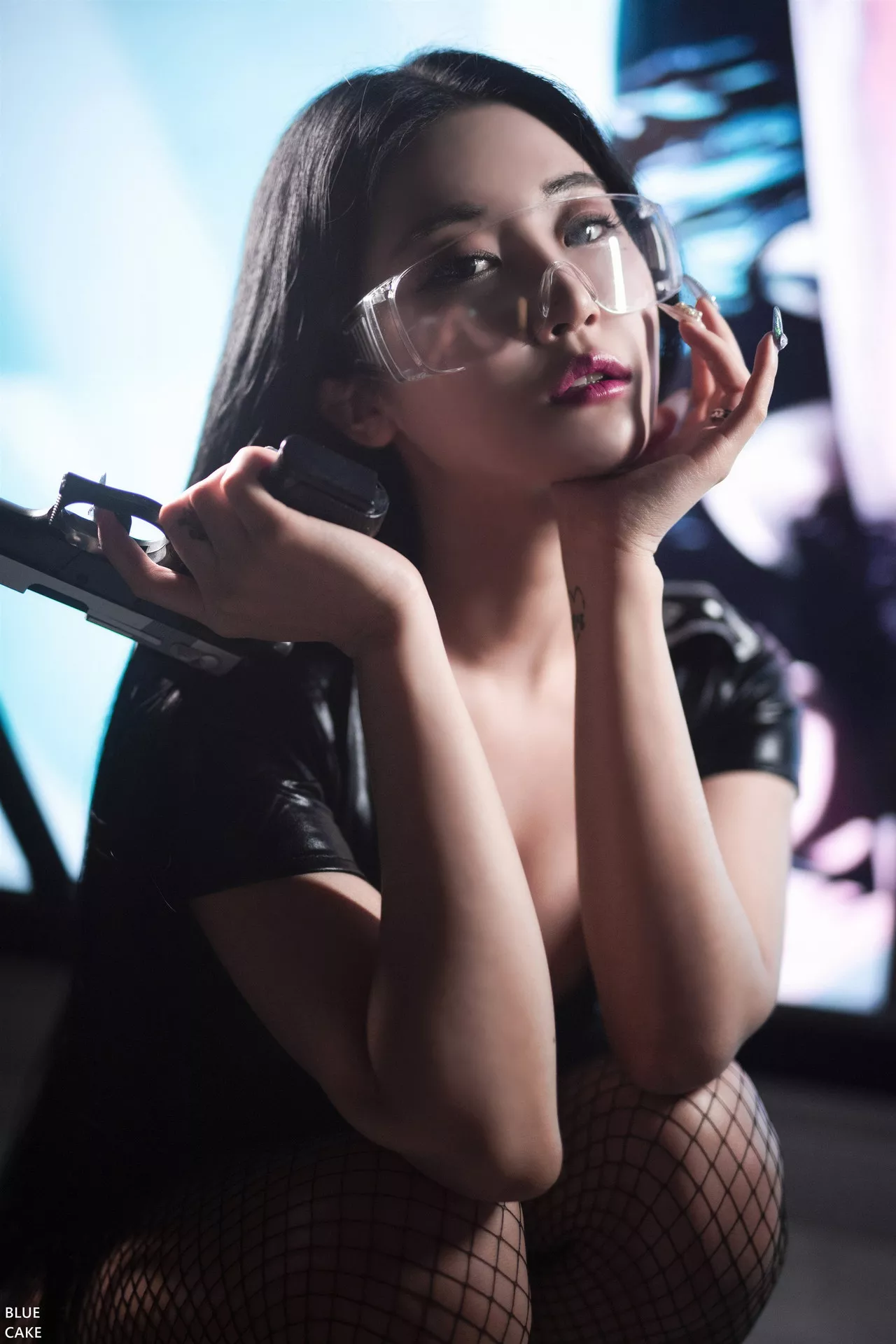 全集修正 Jeong 韩国 女神 蓝色蛋糕】 写真 Bomi Siren 【BLUECAKE