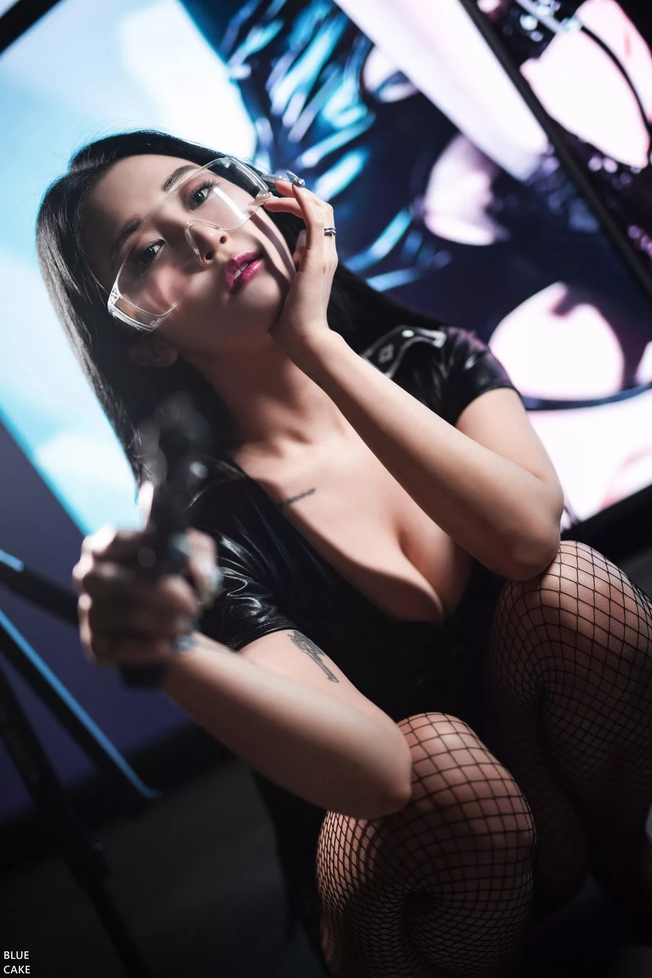 全集修正 Jeong 韩国 女神 蓝色蛋糕】 写真 Bomi Siren 【BLUECAKE