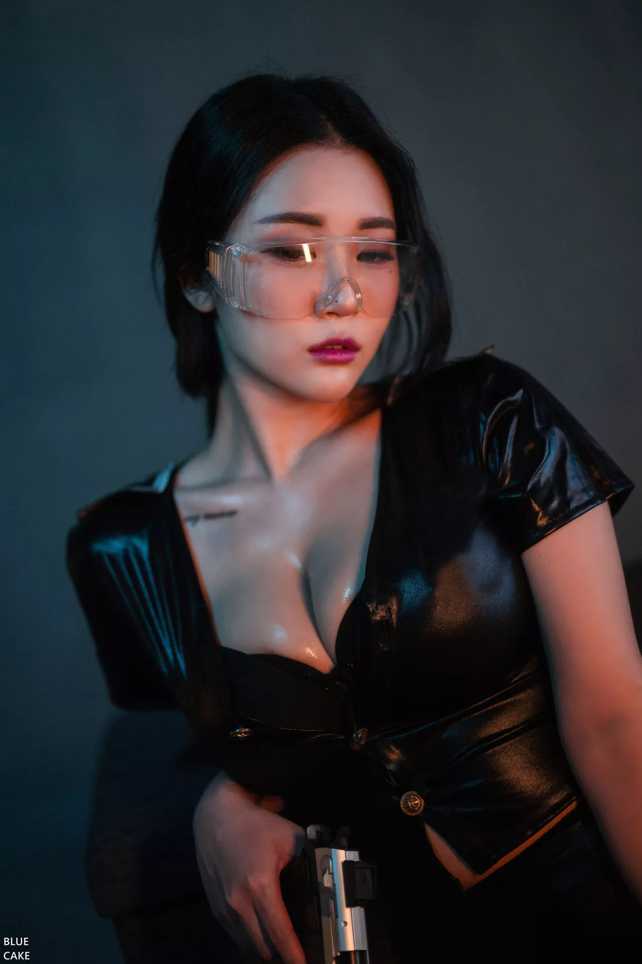 全集修正 Jeong 韩国 女神 蓝色蛋糕】 写真 Bomi Siren 【BLUECAKE