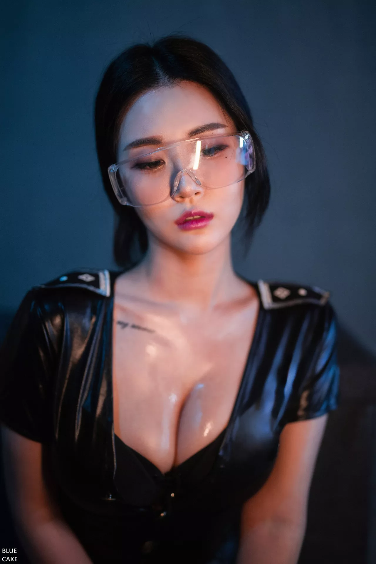 全集修正 Jeong 韩国 女神 蓝色蛋糕】 写真 Bomi Siren 【BLUECAKE