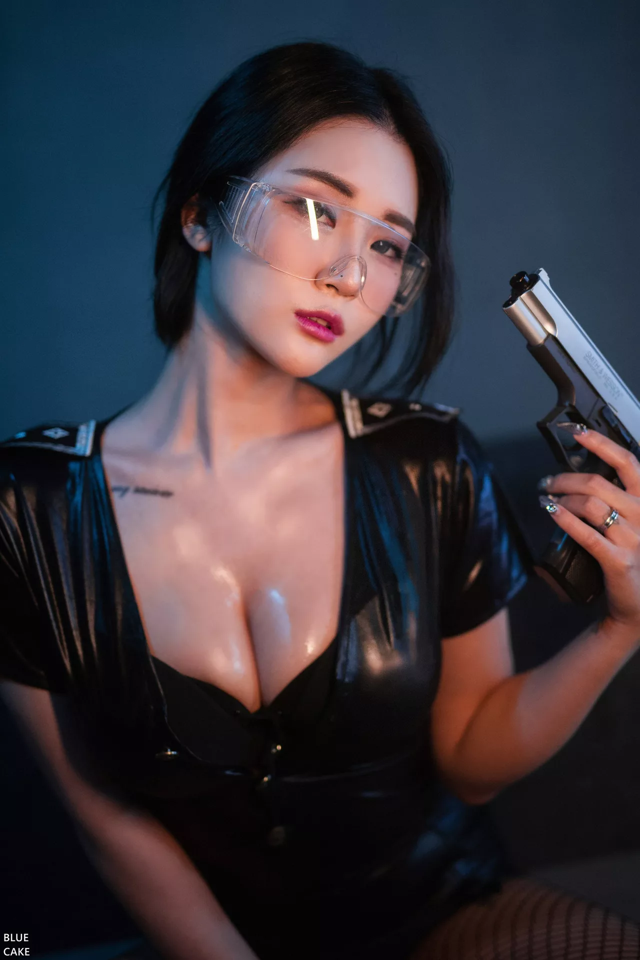 全集修正 Jeong 韩国 女神 蓝色蛋糕】 写真 Bomi Siren 【BLUECAKE
