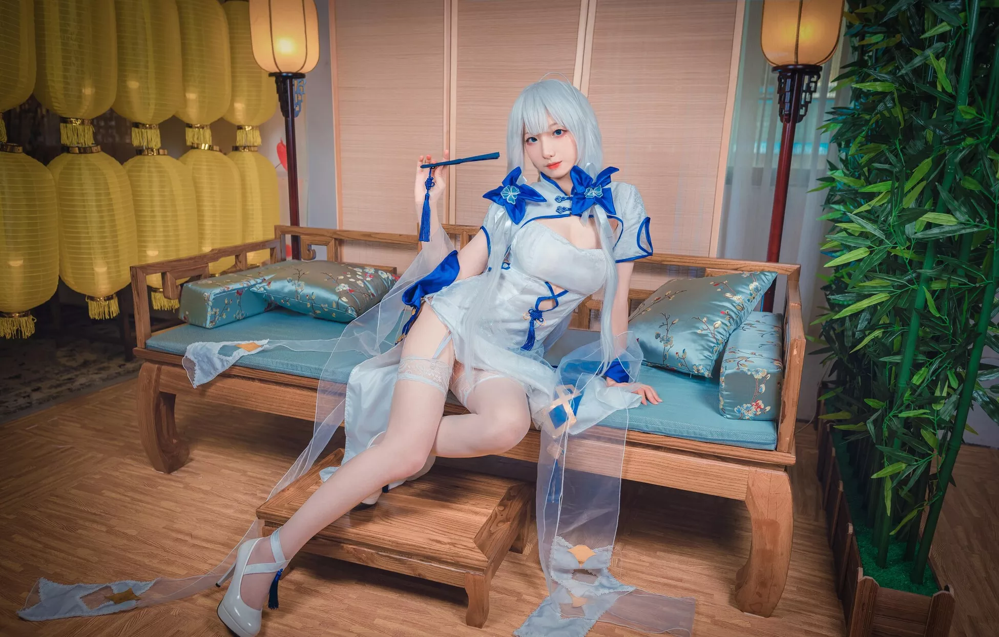 No.1 【封疆疆 光辉 福利 Cosplay 尤物 碧蓝航线 v】 Illustrious