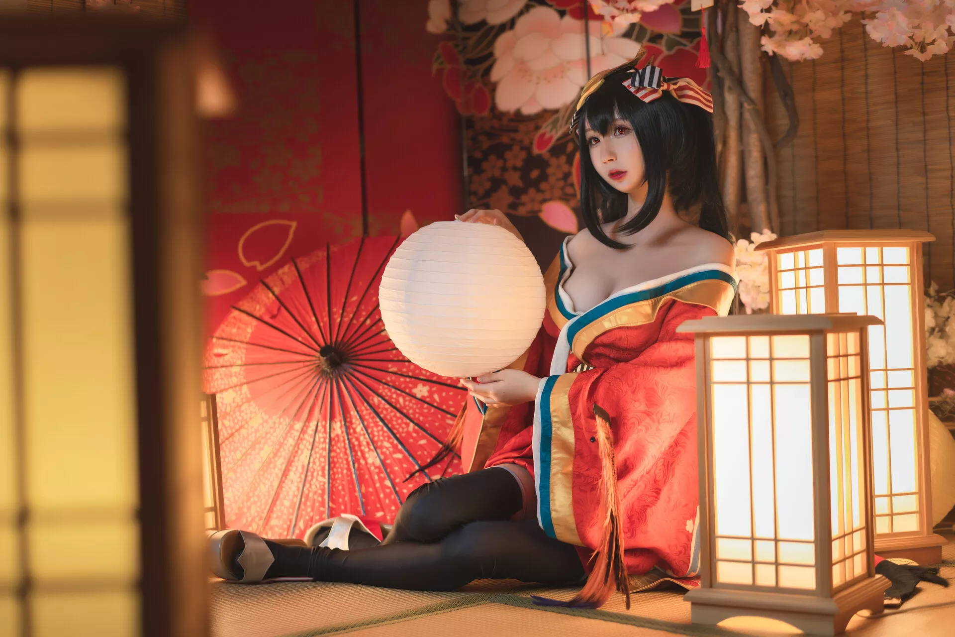 Lane 【西园寺南歌】 福利 Azur Taihou 大�L 原皮 Cosplay 仙女