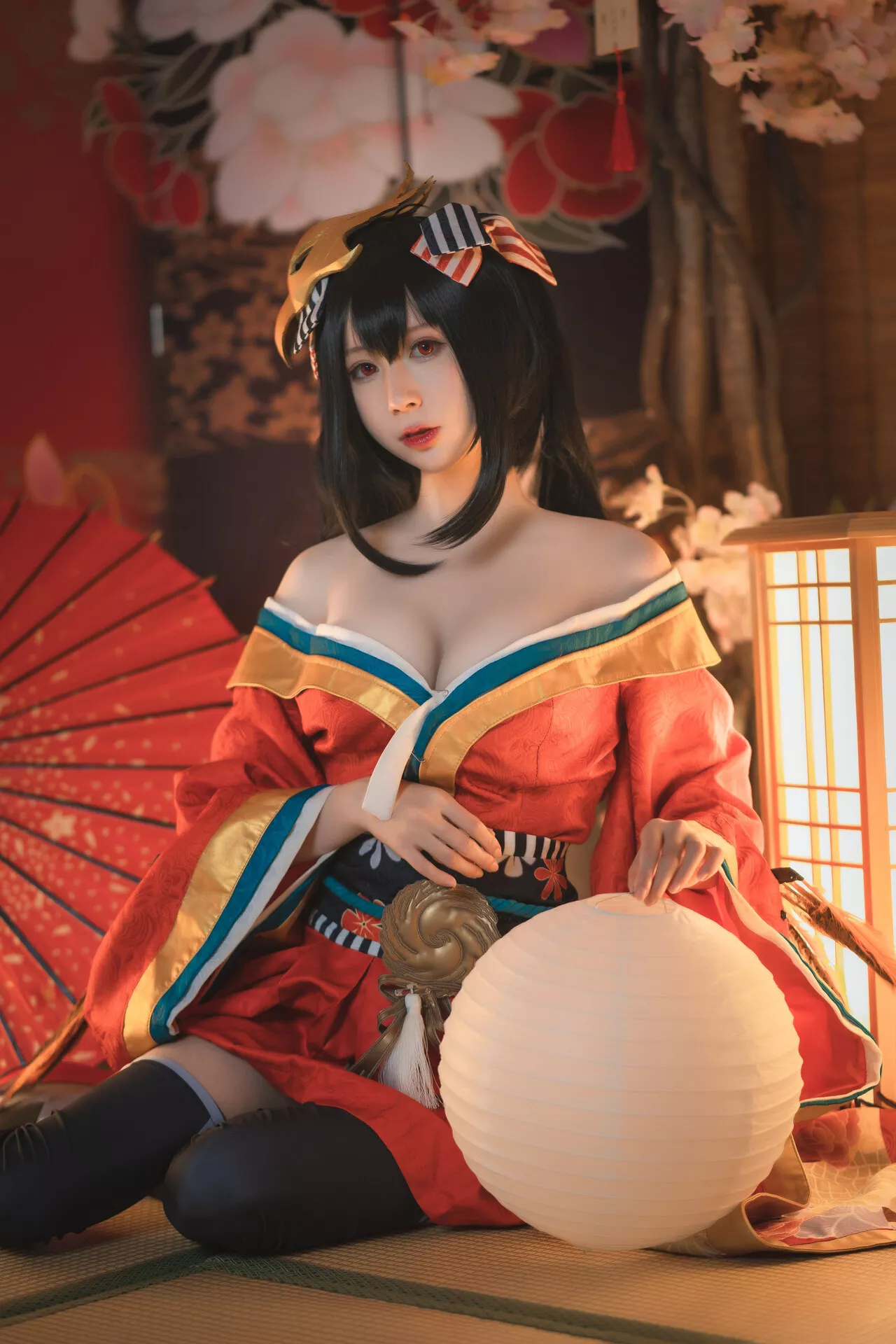 Lane 【西园寺南歌】 福利 Azur Taihou 大�L 原皮 Cosplay 仙女