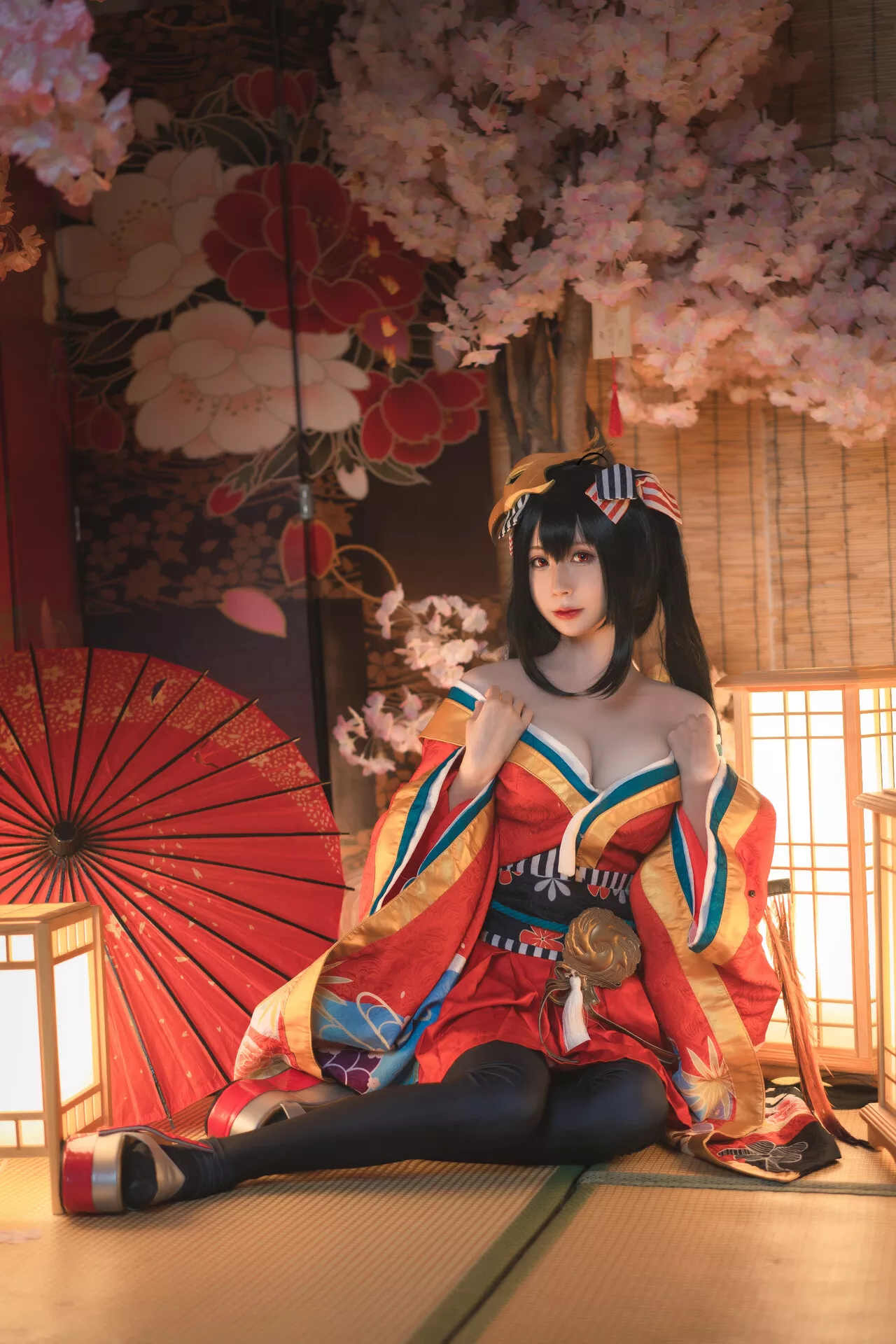 Lane 【西园寺南歌】 福利 Azur Taihou 大�L 原皮 Cosplay 仙女