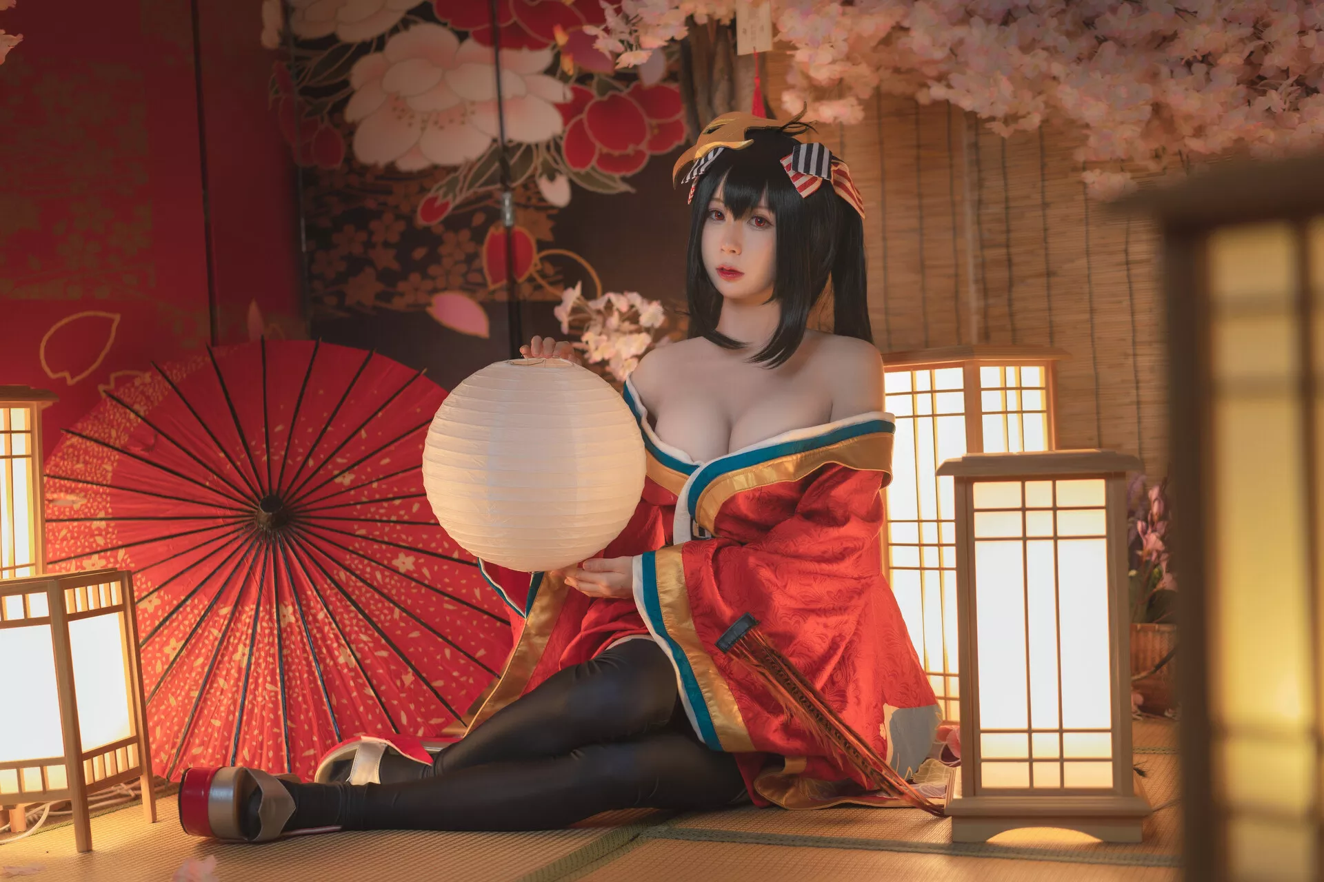 Lane 【西园寺南歌】 福利 Azur Taihou 大�L 原皮 Cosplay 仙女