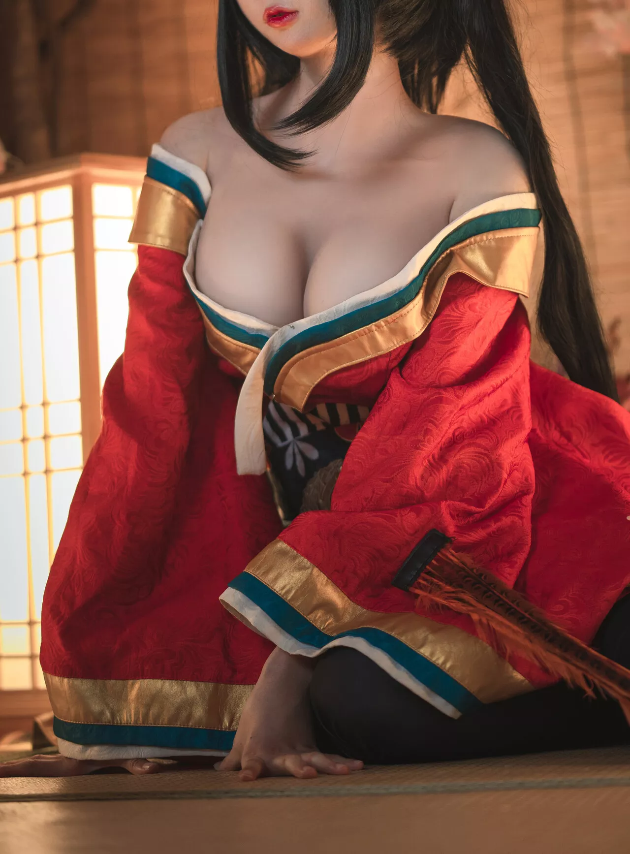 Lane 【西园寺南歌】 福利 Azur Taihou 大�L 原皮 Cosplay 仙女