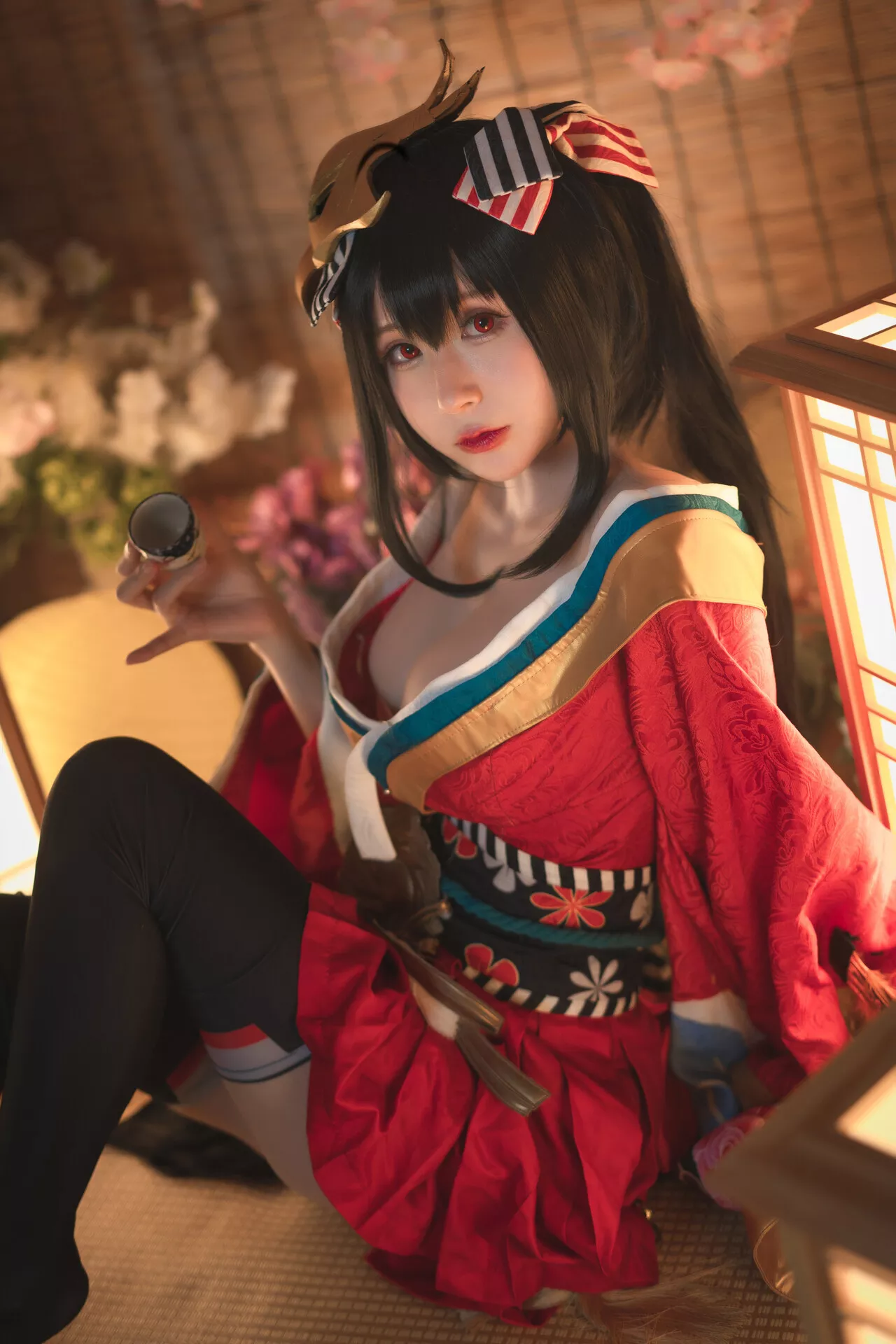Lane 【西园寺南歌】 福利 Azur Taihou 大�L 原皮 Cosplay 仙女