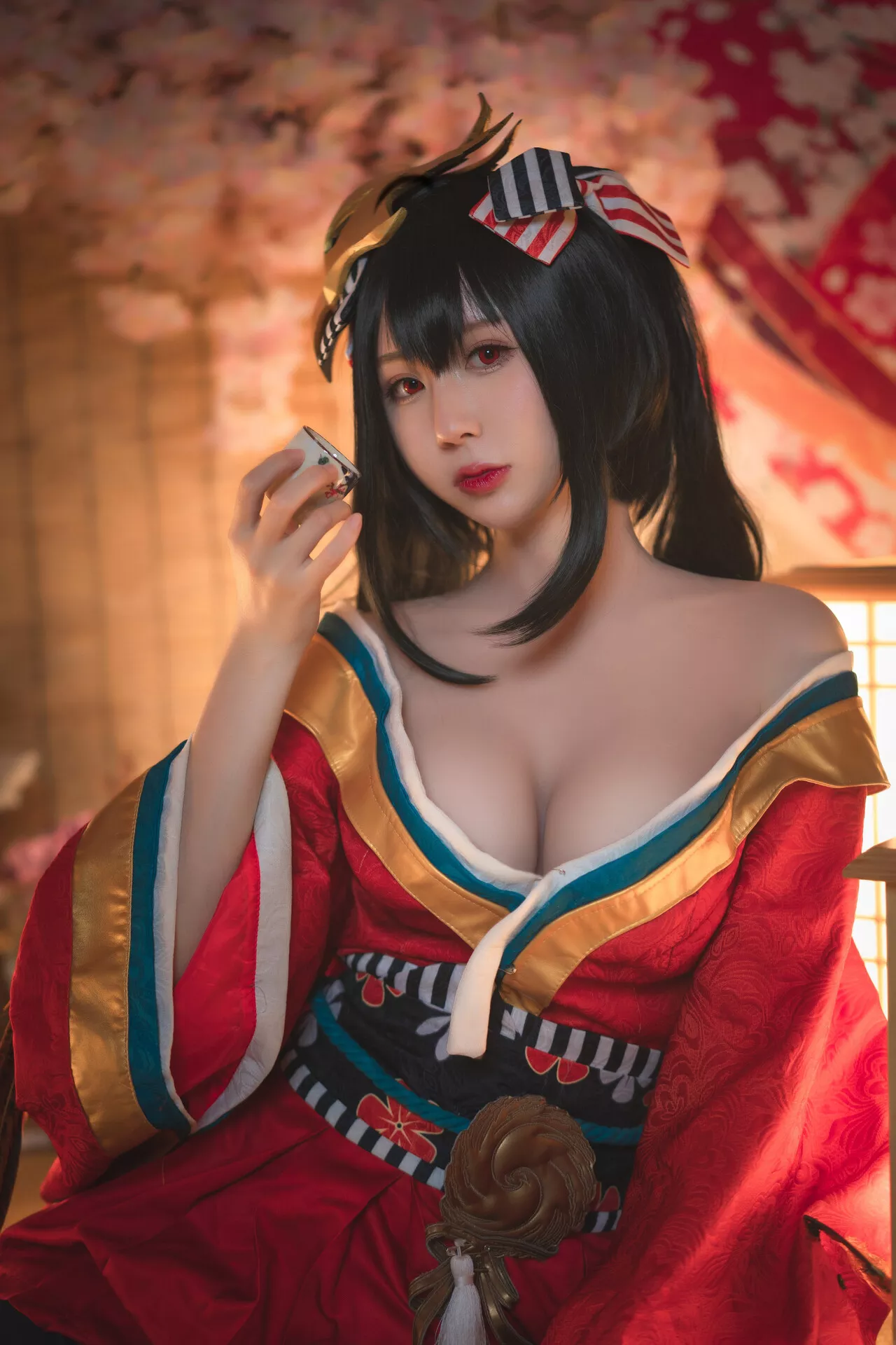 Lane 【西园寺南歌】 福利 Azur Taihou 大�L 原皮 Cosplay 仙女