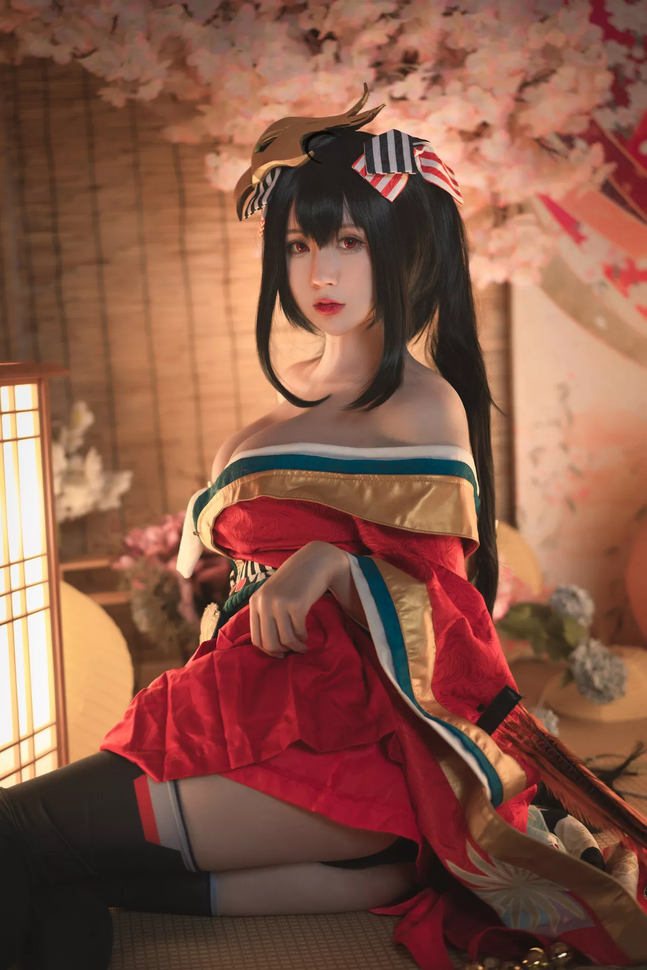 Lane 【西园寺南歌】 福利 Azur Taihou 大�L 原皮 Cosplay 仙女