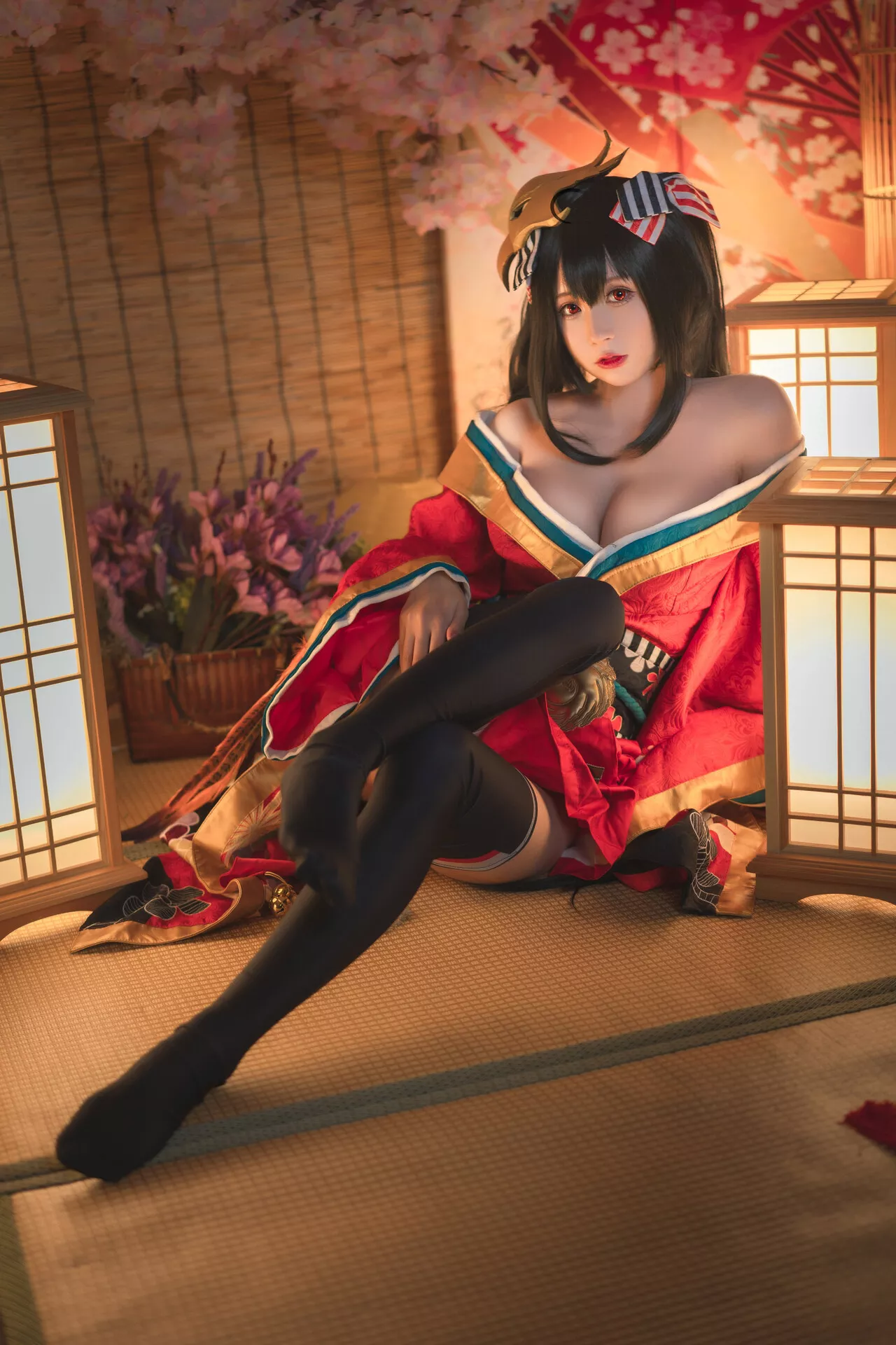 Lane 【西园寺南歌】 福利 Azur Taihou 大�L 原皮 Cosplay 仙女