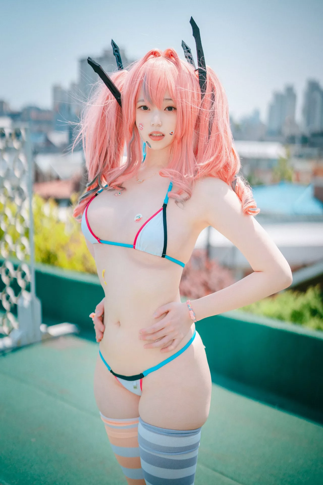Bremerton Bambi【DJAWA (Azur USS 全集修正 Hot 写真 韩国 Scorching Lane) 嫩模 Training 大佳玩】