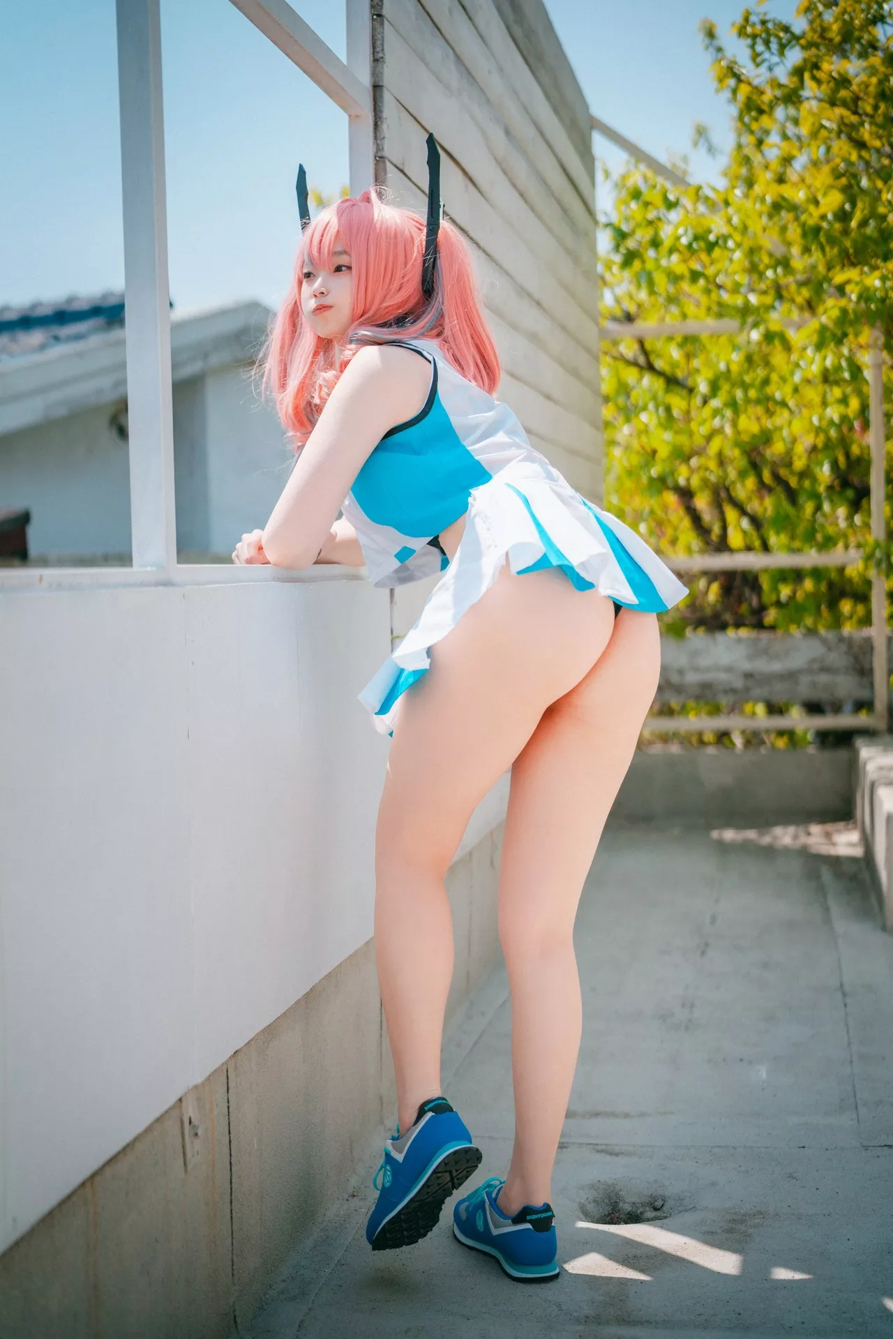 Bremerton Bambi【DJAWA (Azur USS 全集修正 Hot 写真 韩国 Scorching Lane) 嫩模 Training 大佳玩】