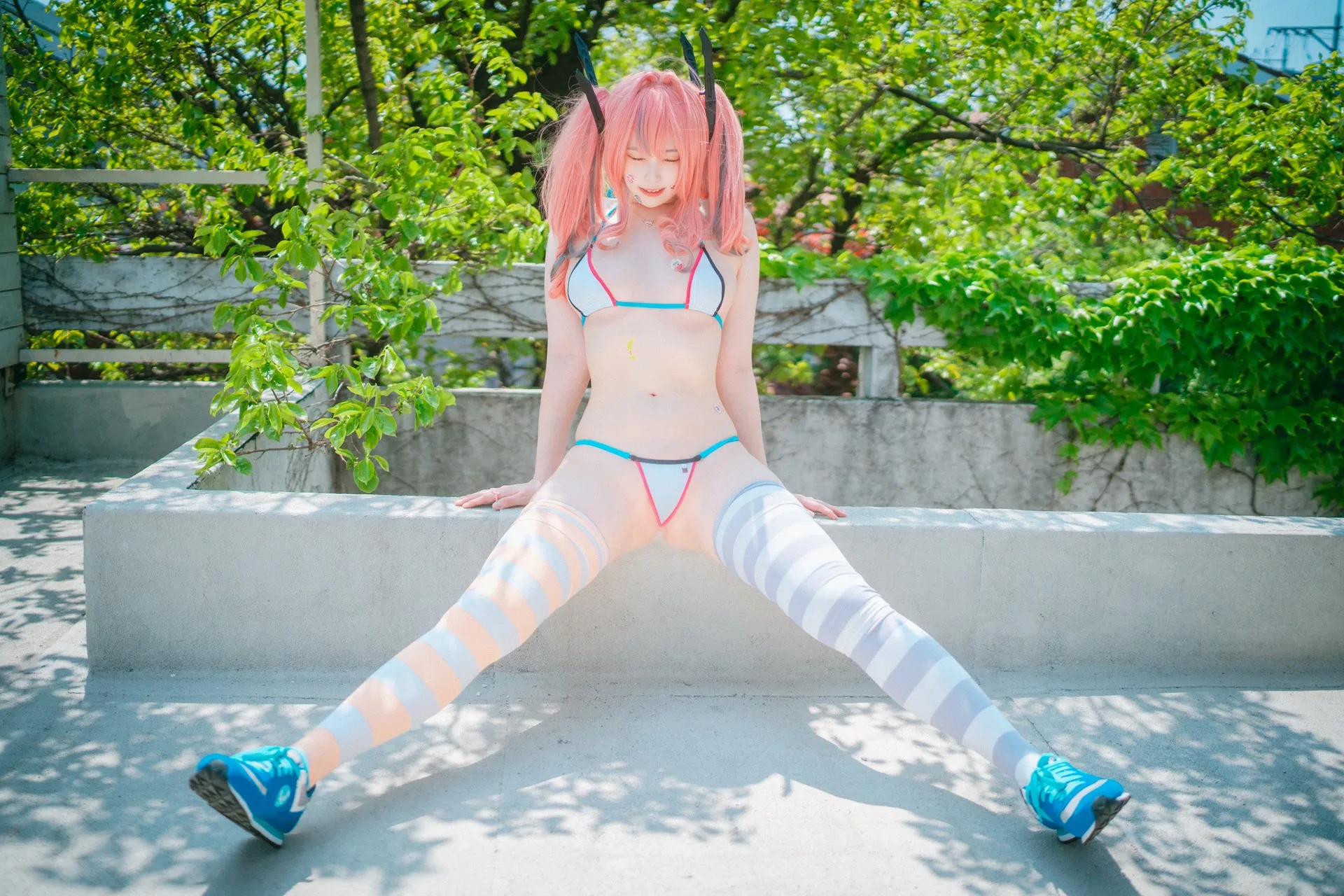 Bremerton Bambi【DJAWA (Azur USS 全集修正 Hot 写真 韩国 Scorching Lane) 嫩模 Training 大佳玩】
