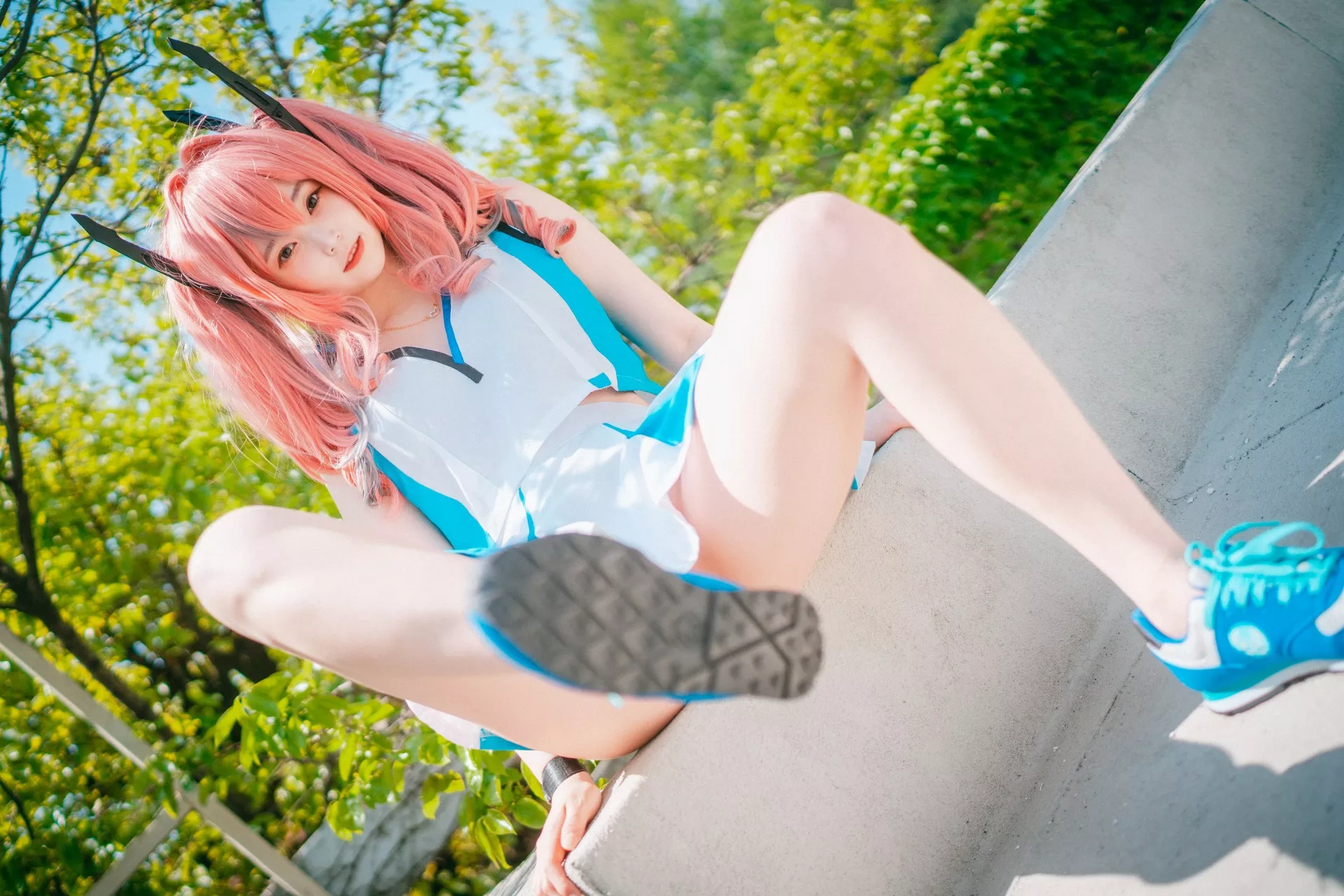 Bremerton Bambi【DJAWA (Azur USS 全集修正 Hot 写真 韩国 Scorching Lane) 嫩模 Training 大佳玩】