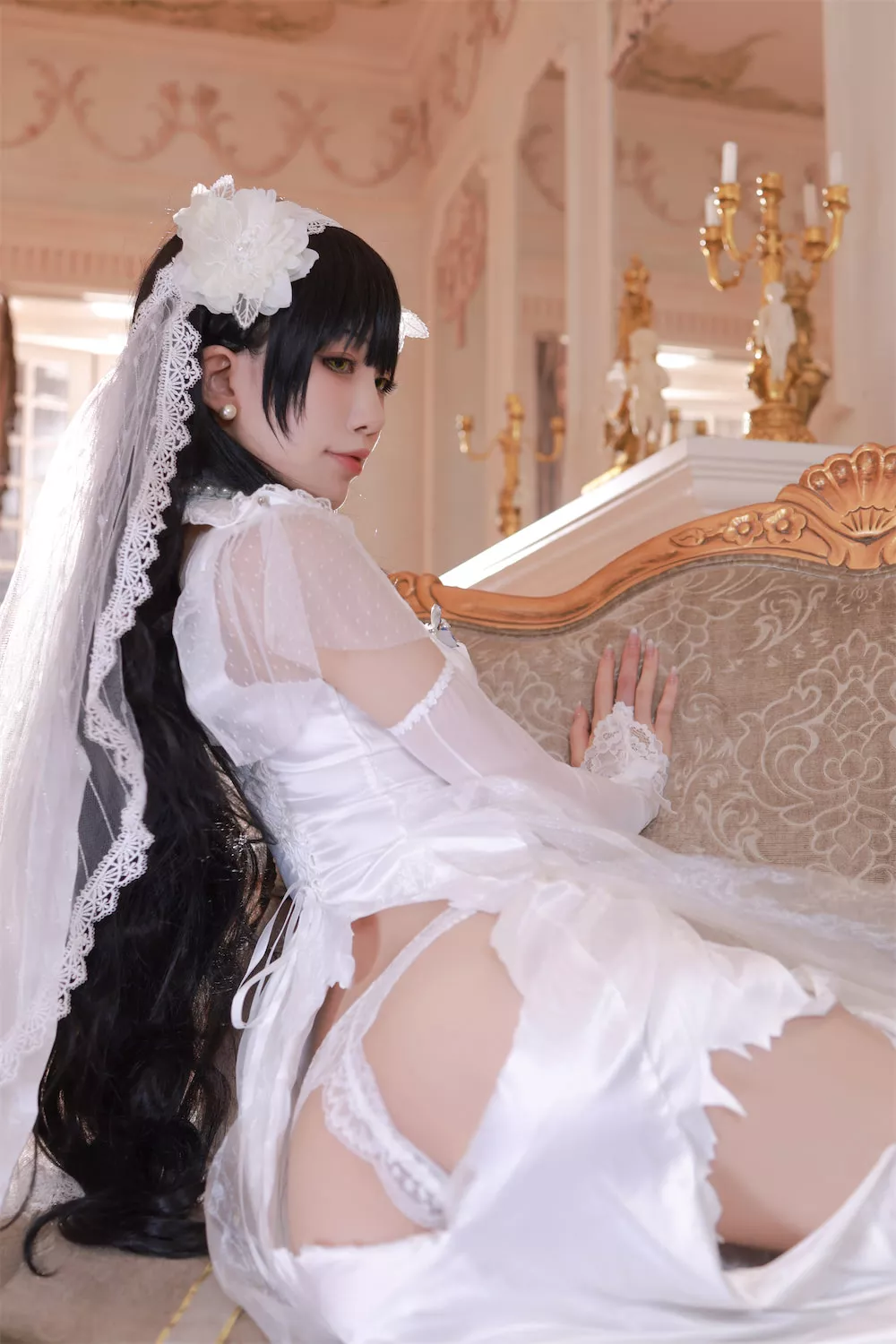 95式自动步枪 福报 Aqua】 私拍 福报 Type 仙女 Cosplay Groza GirlsFrontline player 【水淼 cos 95