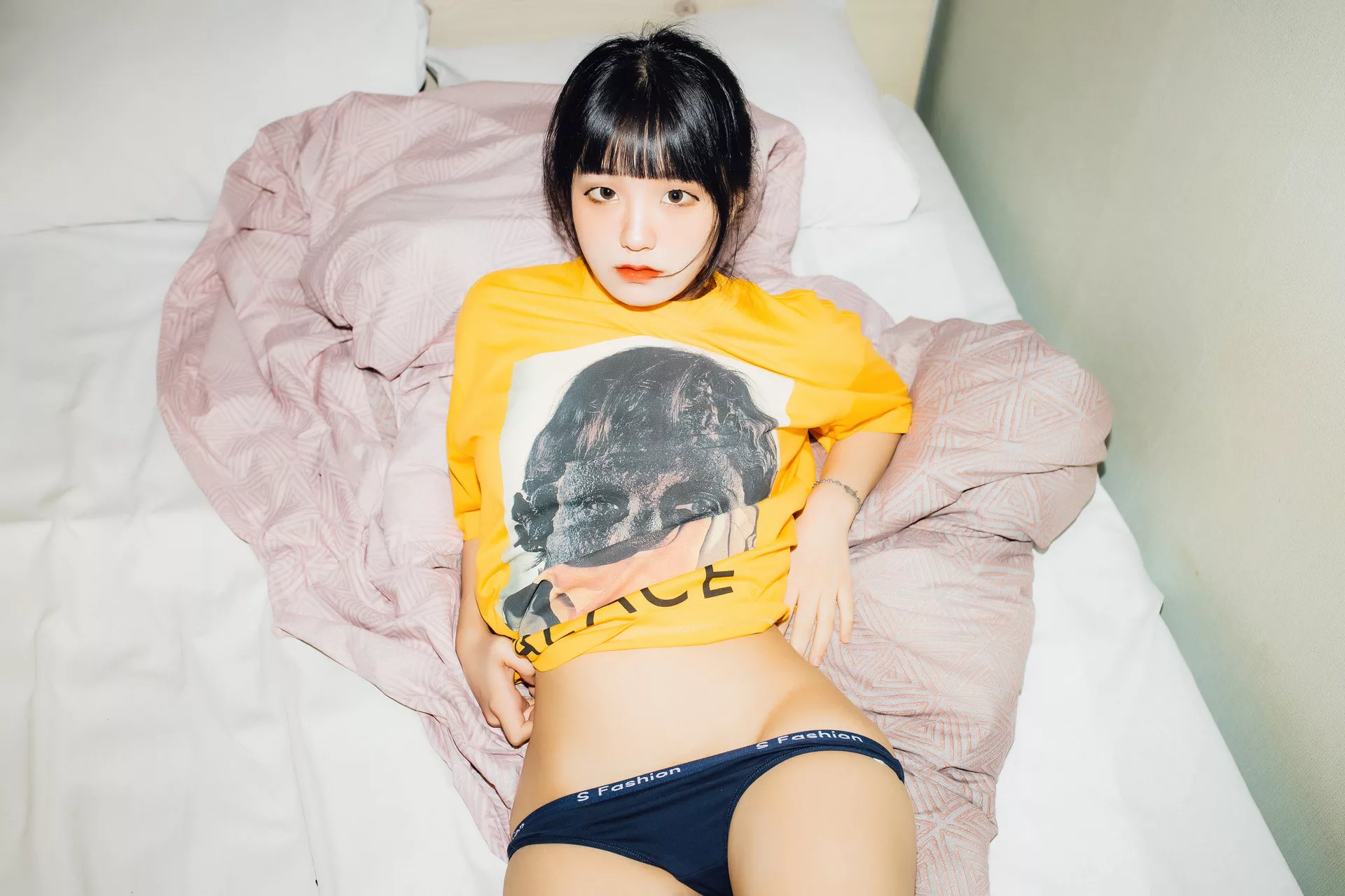 嫩模 写真 Cute Jenny 高丽 Jeong (58P) 月夜快照】 【Moon Night Jenny Snap is