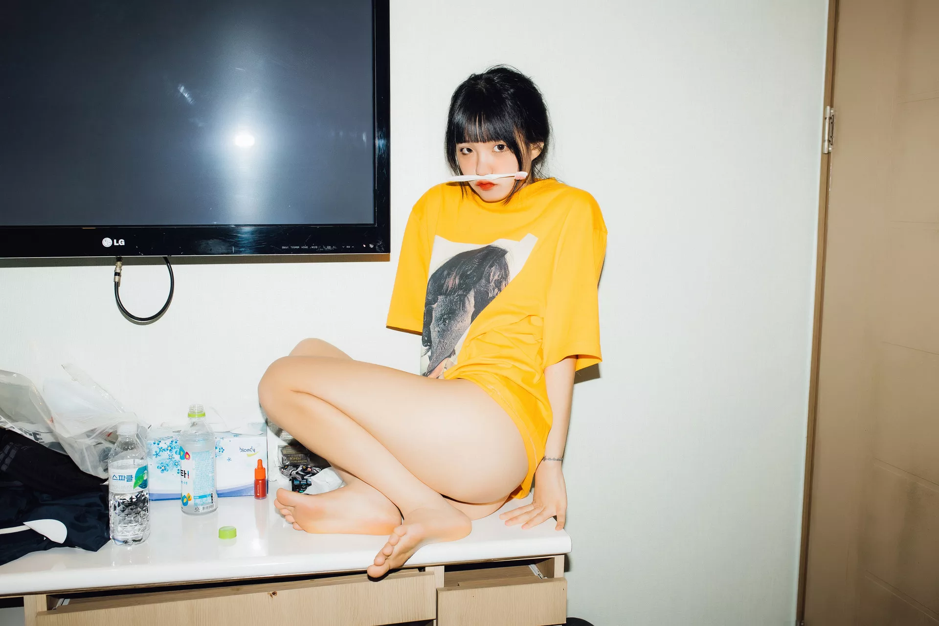 嫩模 写真 Cute Jenny 高丽 Jeong (58P) 月夜快照】 【Moon Night Jenny Snap is