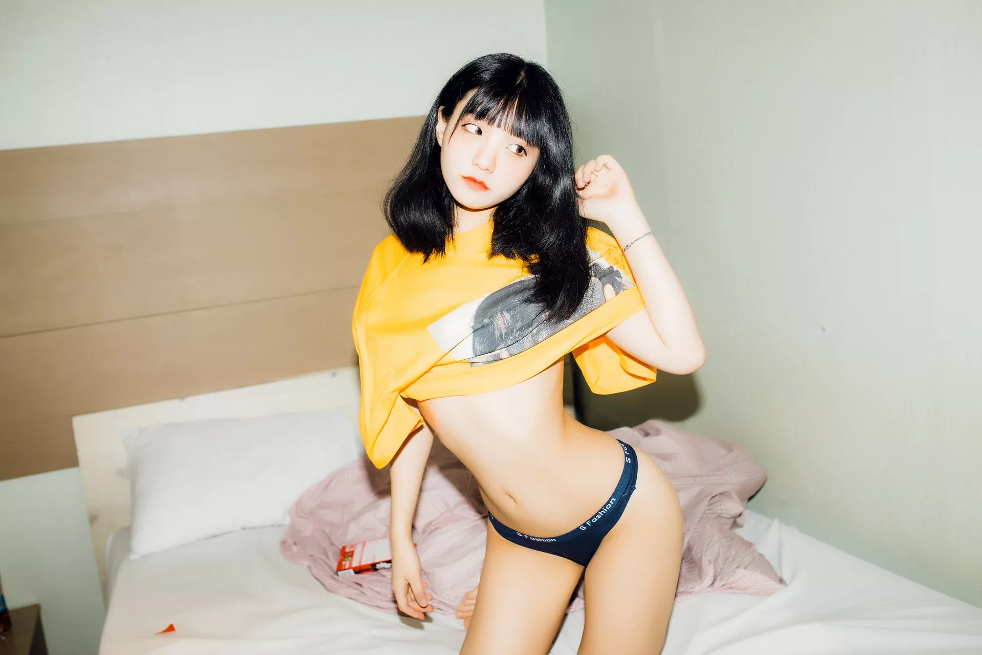 嫩模 写真 Cute Jenny 高丽 Jeong (58P) 月夜快照】 【Moon Night Jenny Snap is