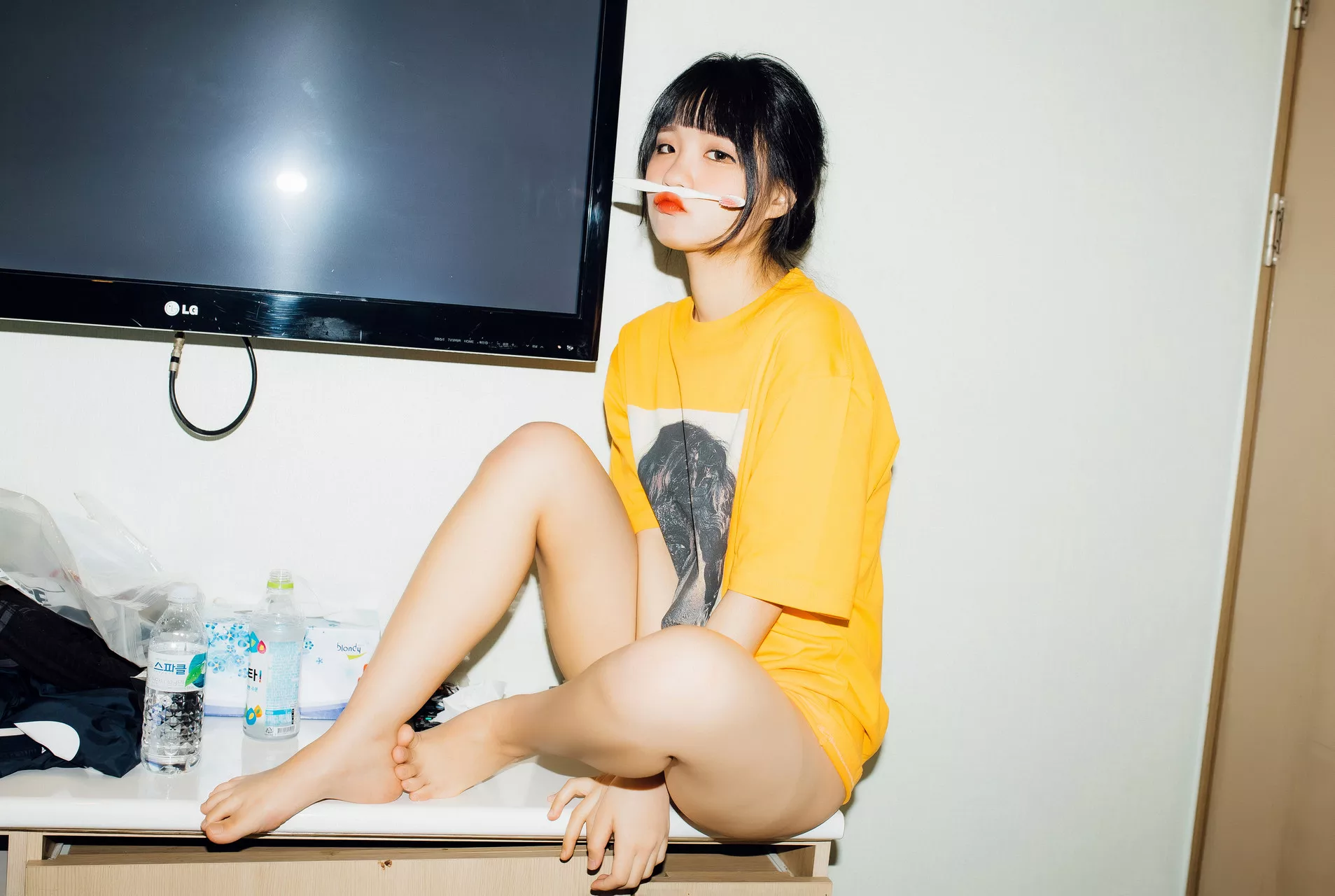 嫩模 写真 Cute Jenny 高丽 Jeong (58P) 月夜快照】 【Moon Night Jenny Snap is