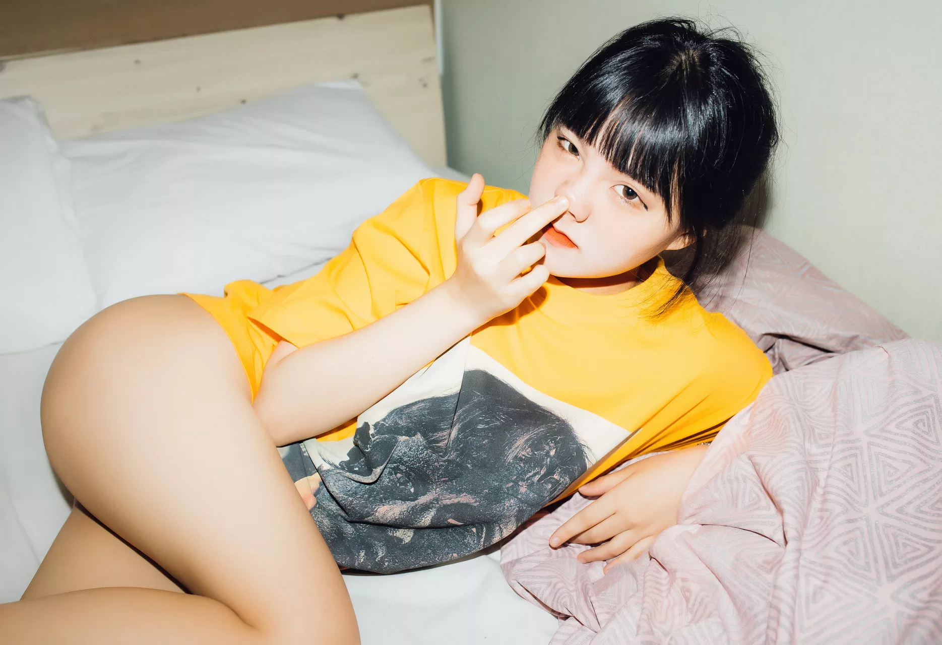 嫩模 写真 Cute Jenny 高丽 Jeong (58P) 月夜快照】 【Moon Night Jenny Snap is