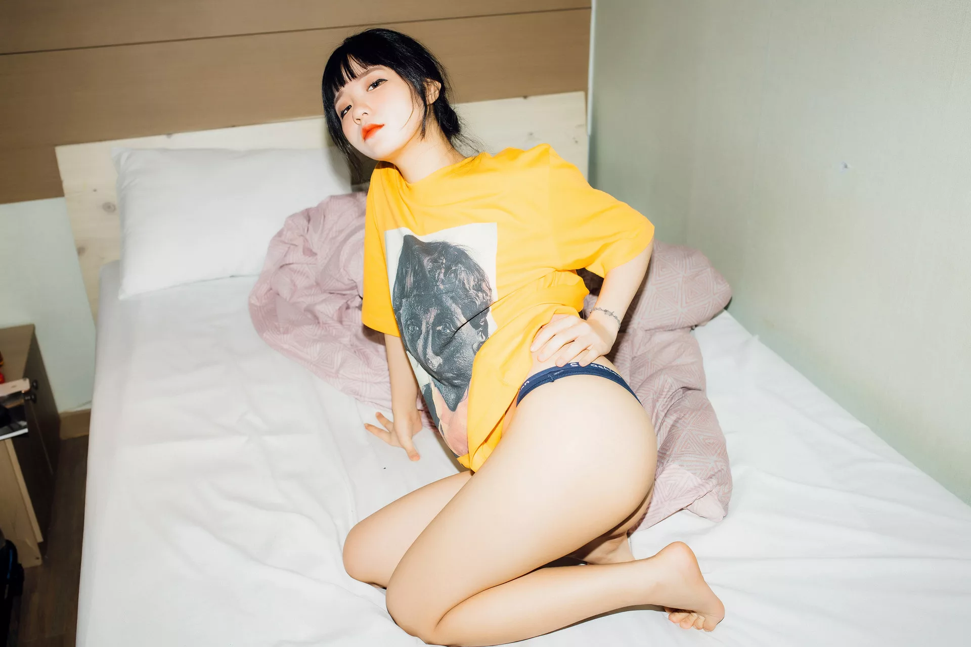 嫩模 写真 Cute Jenny 高丽 Jeong (58P) 月夜快照】 【Moon Night Jenny Snap is