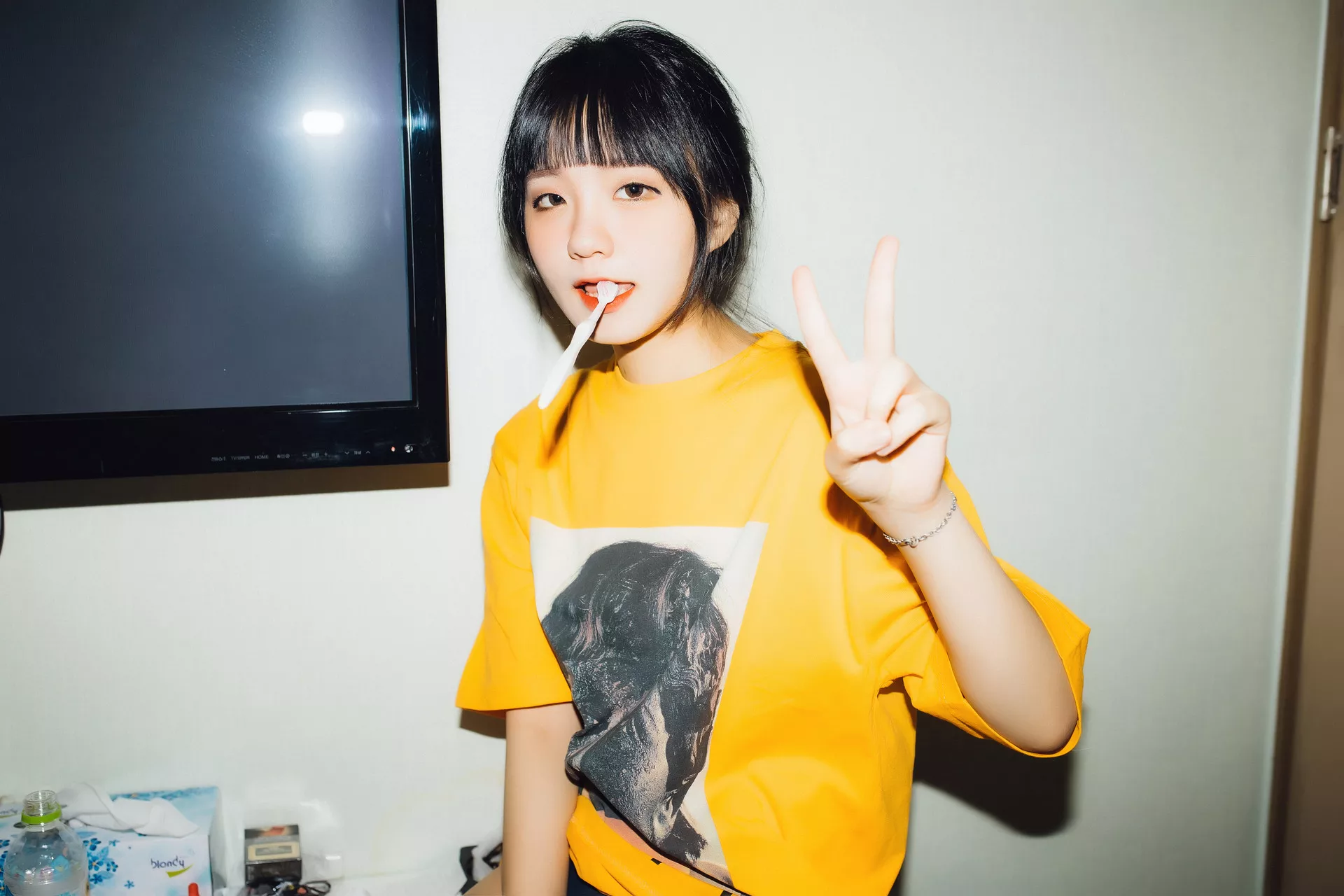 嫩模 写真 Cute Jenny 高丽 Jeong (58P) 月夜快照】 【Moon Night Jenny Snap is