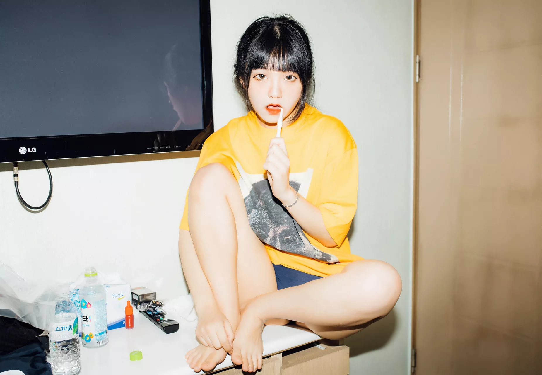 嫩模 写真 Cute Jenny 高丽 Jeong (58P) 月夜快照】 【Moon Night Jenny Snap is