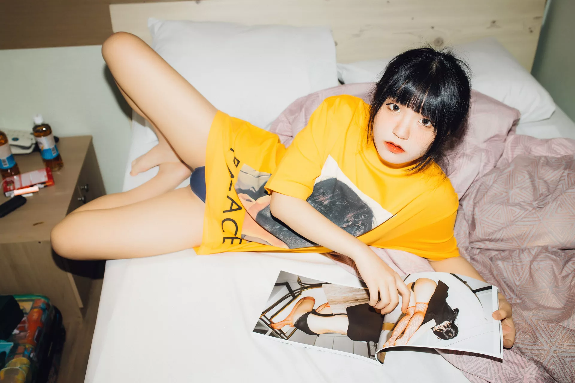 嫩模 写真 Cute Jenny 高丽 Jeong (58P) 月夜快照】 【Moon Night Jenny Snap is
